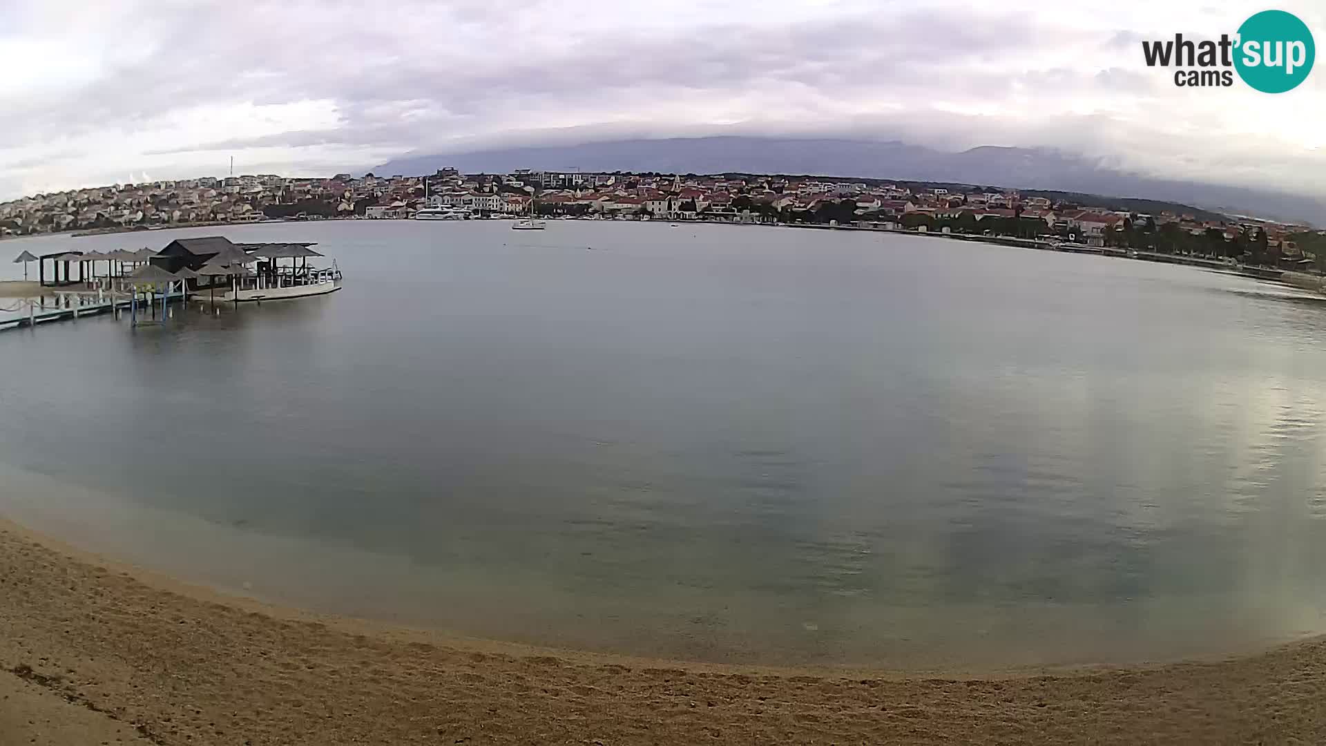 Novalja Kamera u živo – gradska plaža