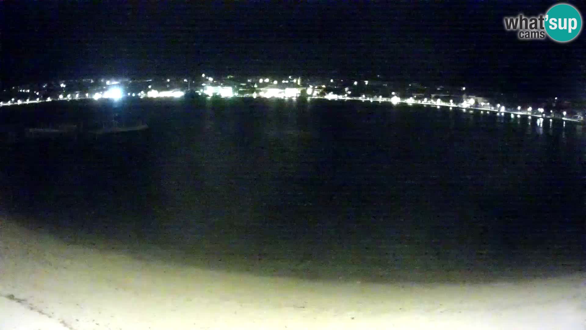 Novalja livecam – plage de la ville