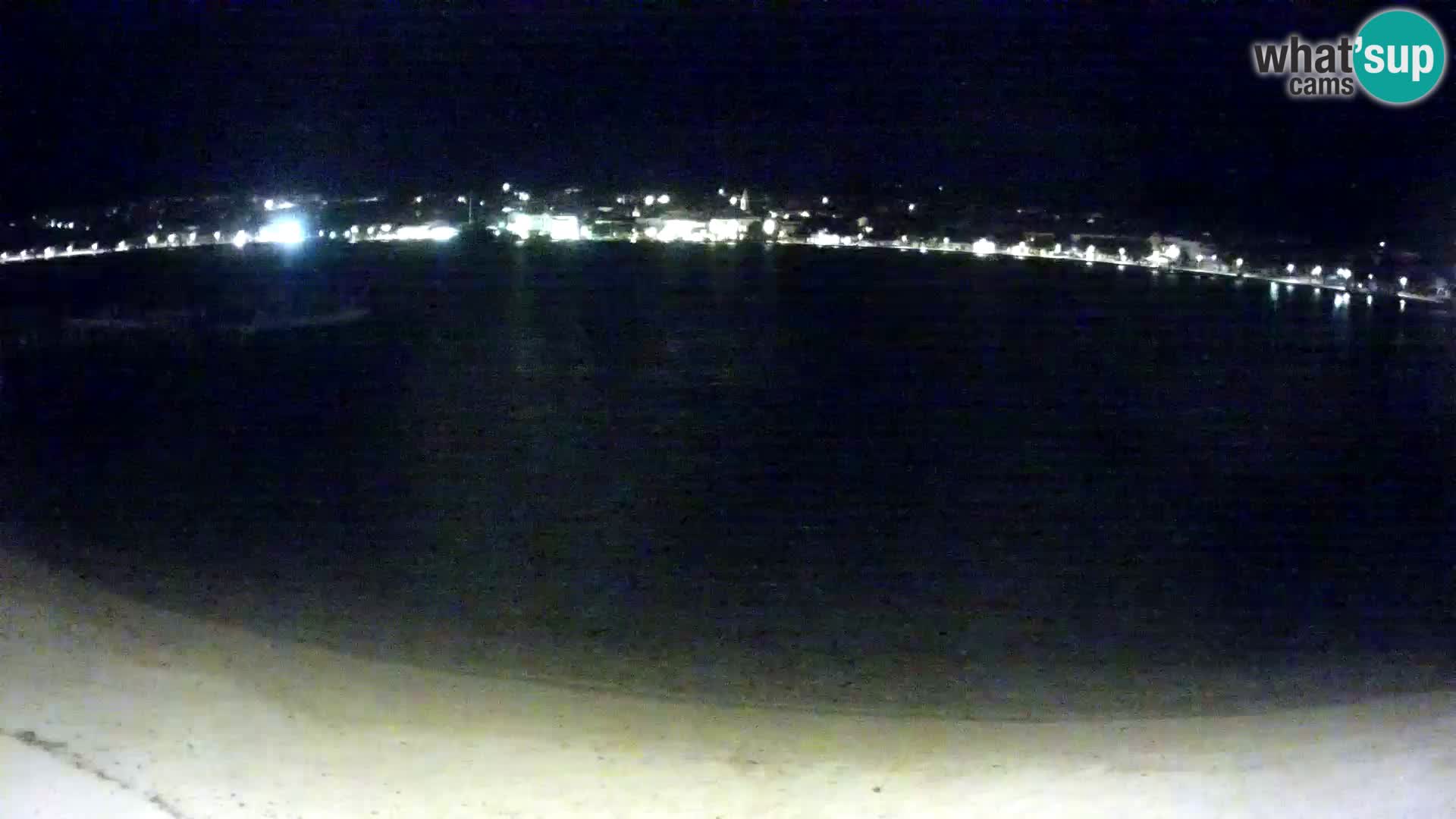 Novalja webcam – spiaggia cittadina
