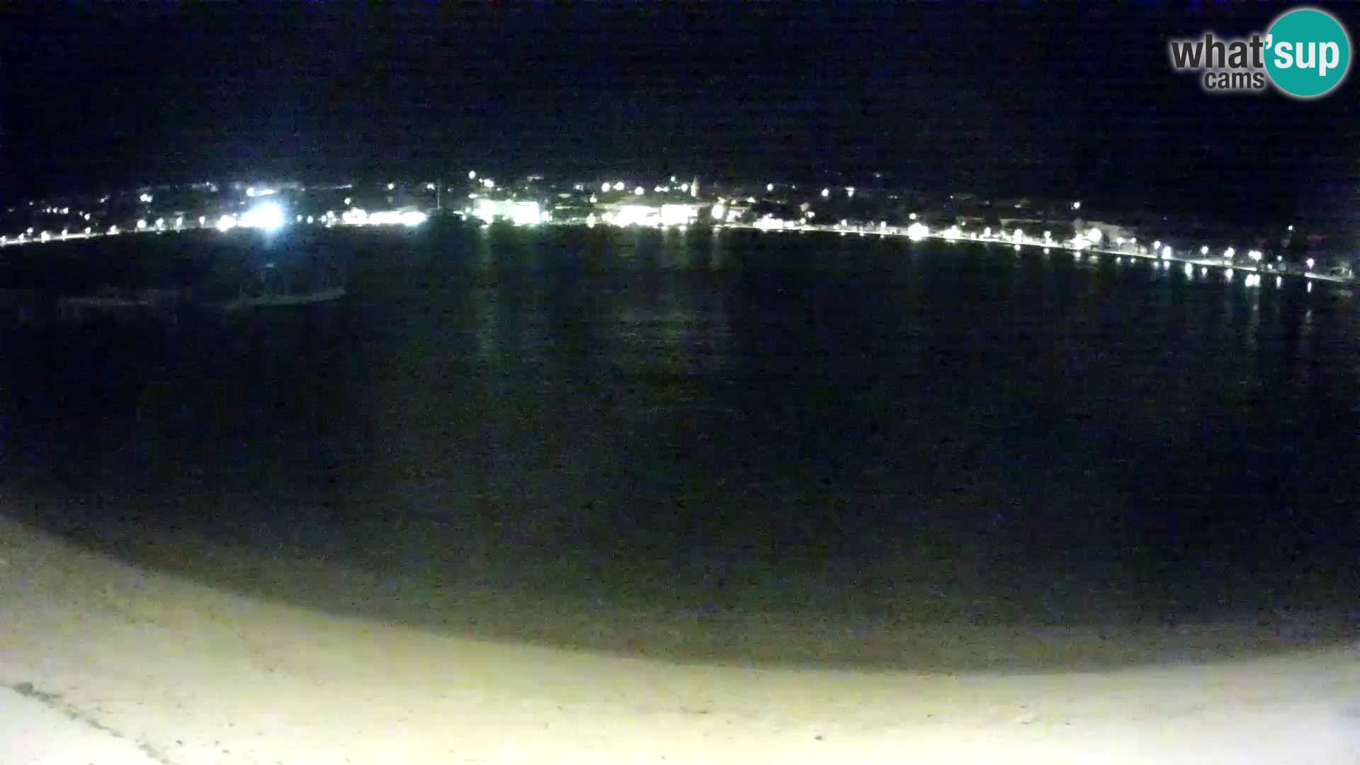 Novalja webcam – spiaggia cittadina