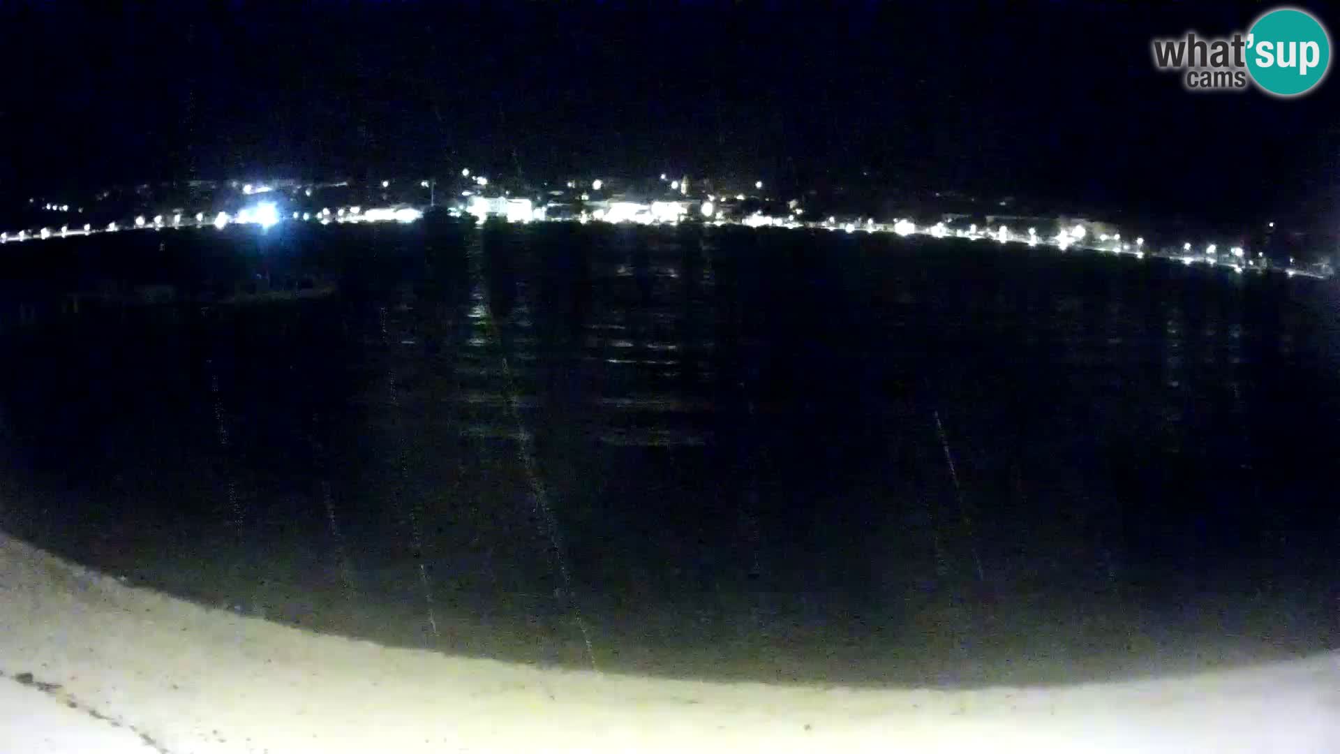 Live webcam Novalja – The Town beach