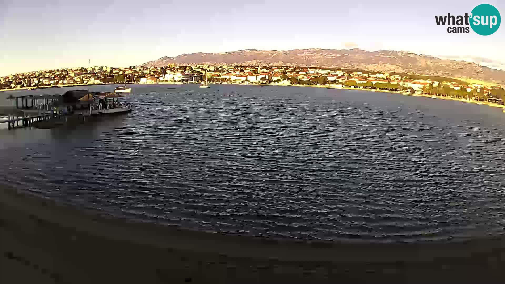 Live webcam Novalja – The Town beach