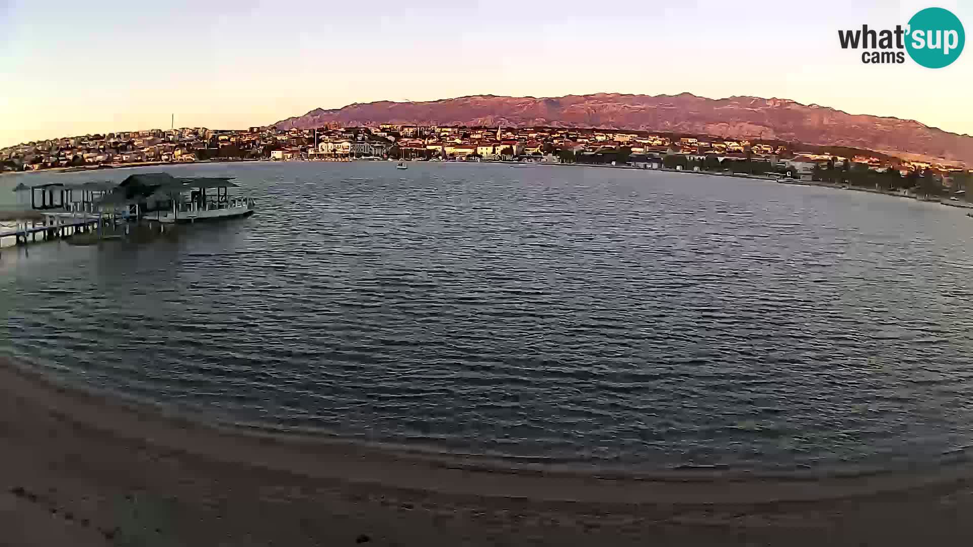 Webcam Novalja – Stadtstrand