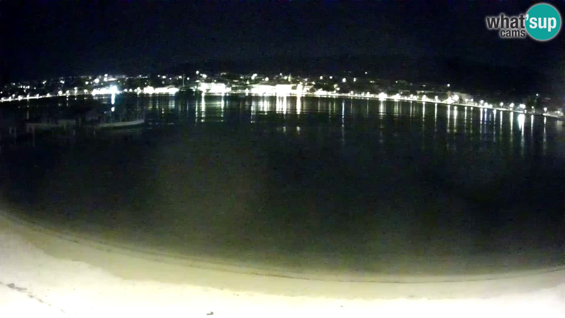 Novalja en vivo – playa de la ciudad