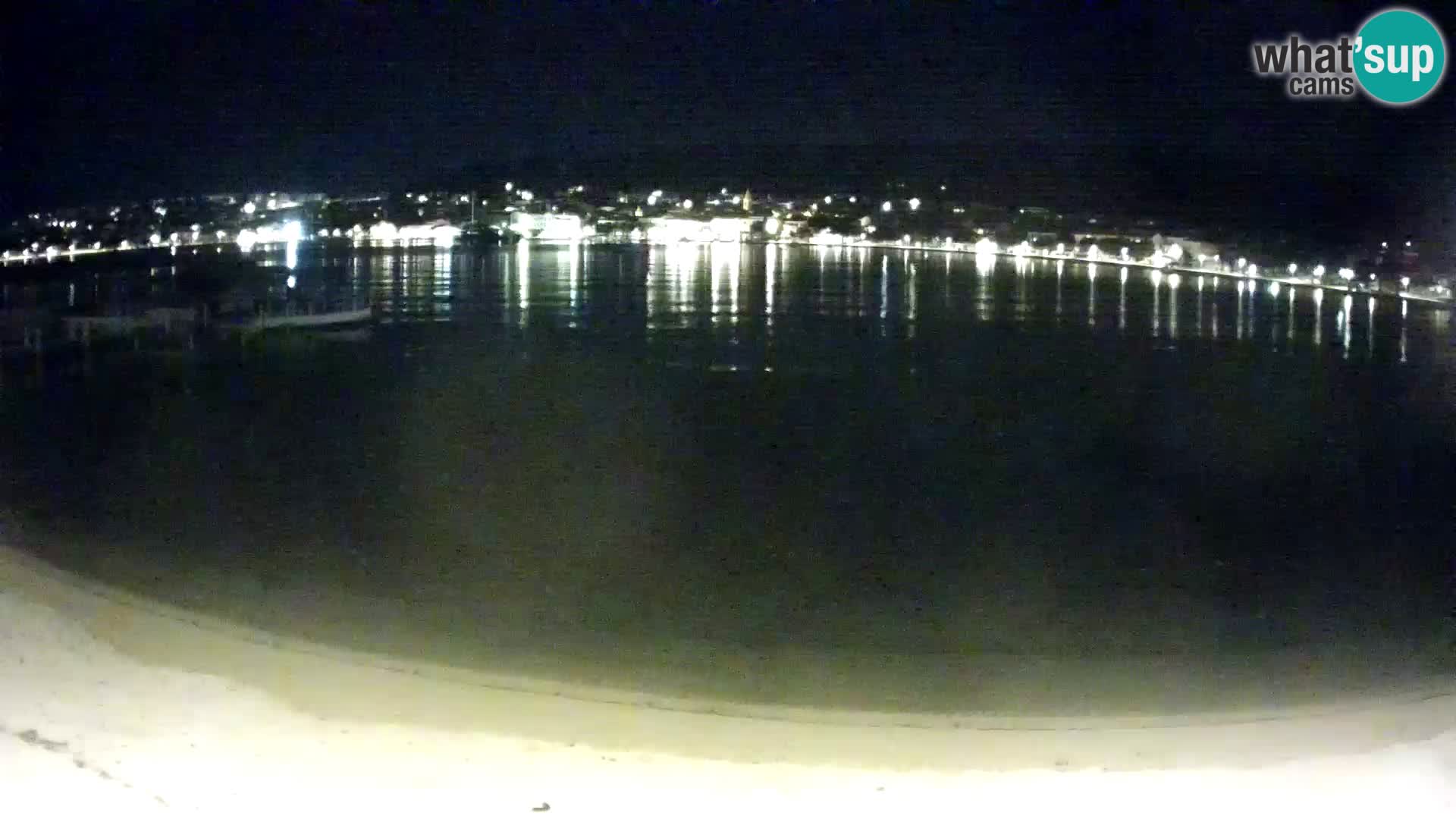 Novalja livecam – plage de la ville