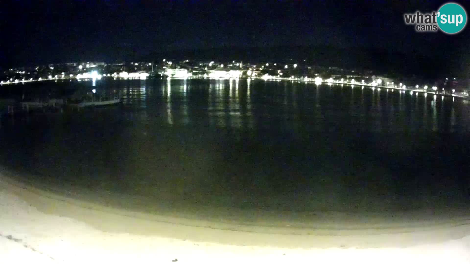 Novalja livecam – plage de la ville