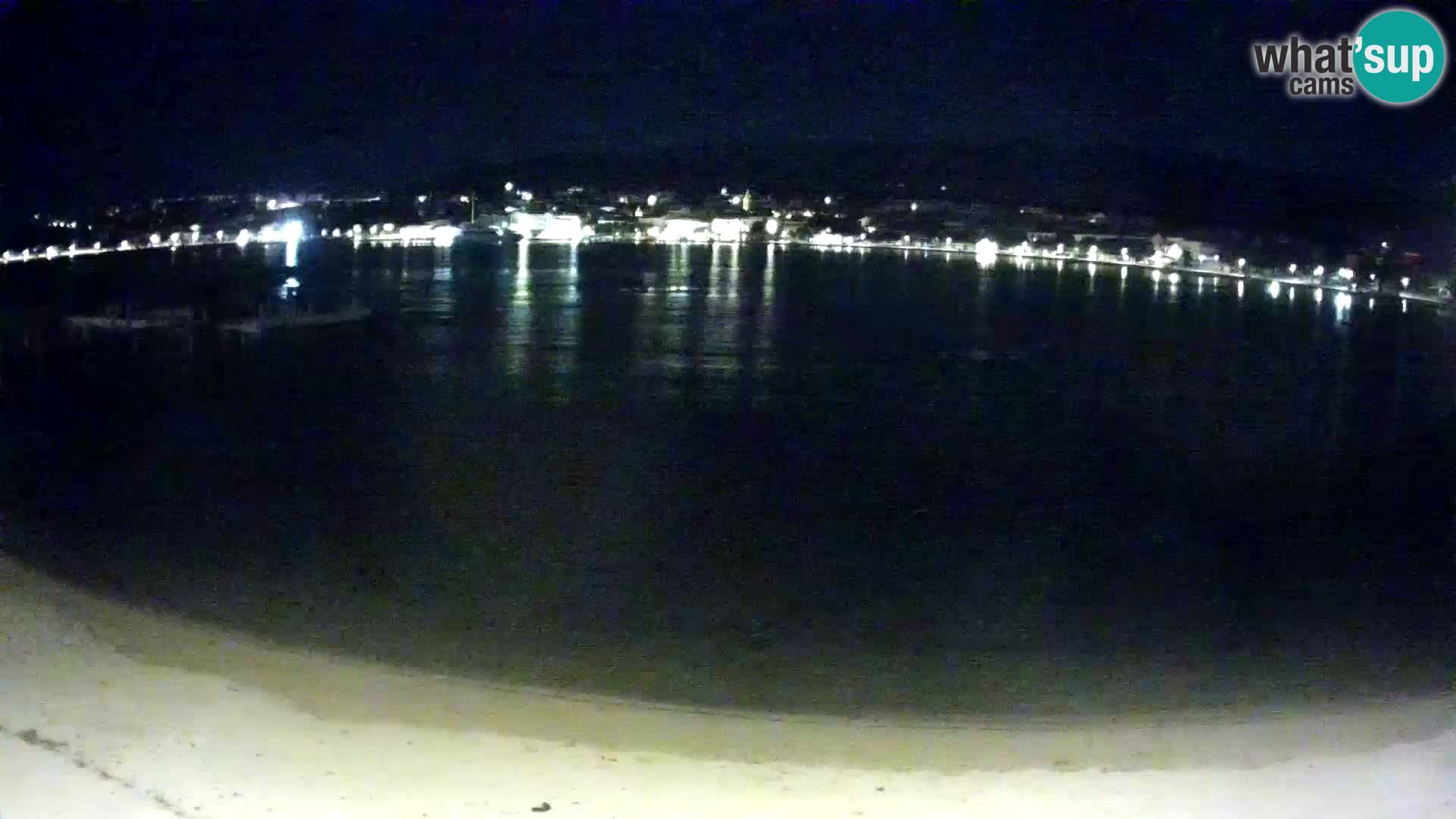 Novalja livecam – plage de la ville
