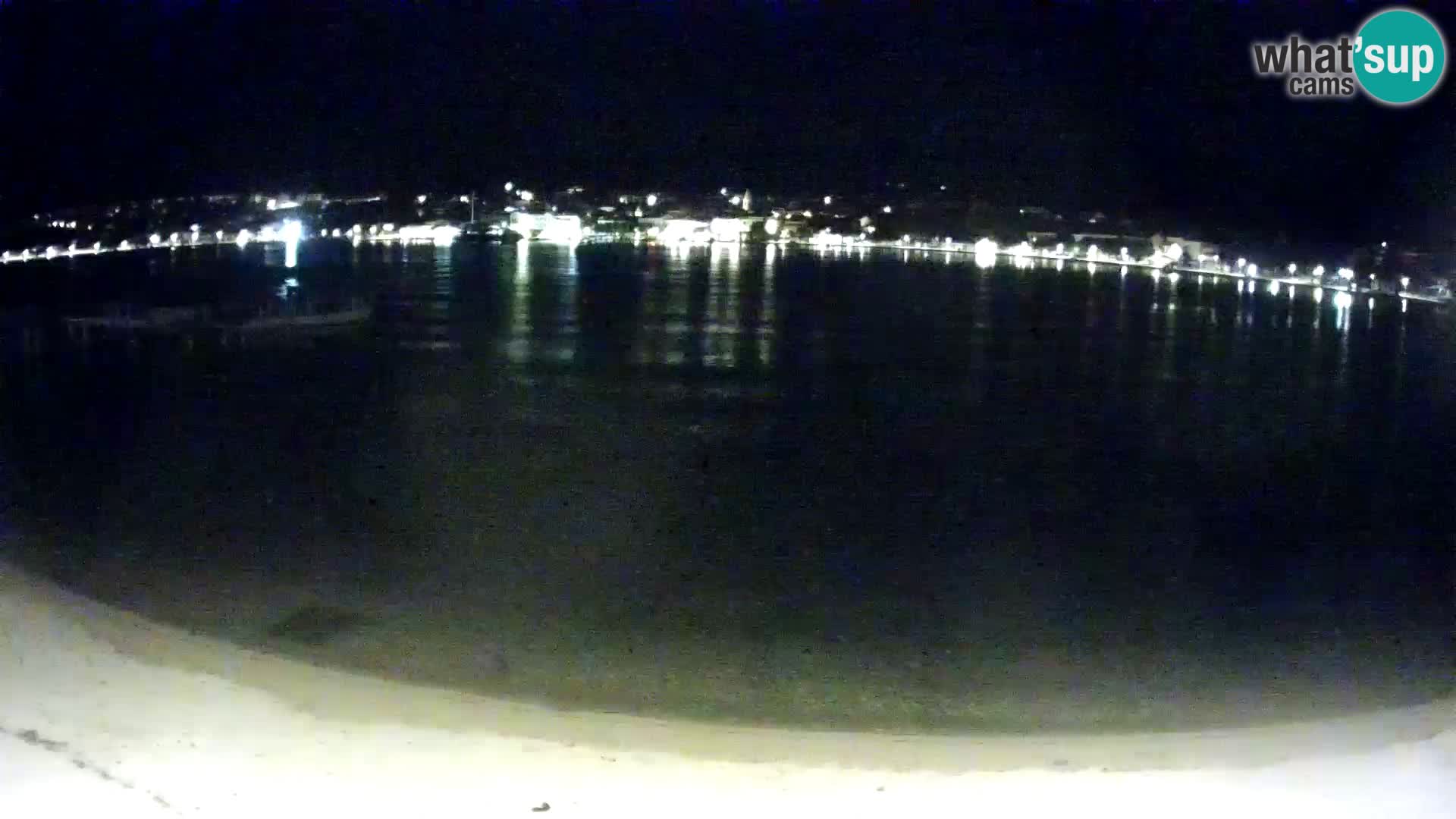 Novalja webcam – spiaggia cittadina