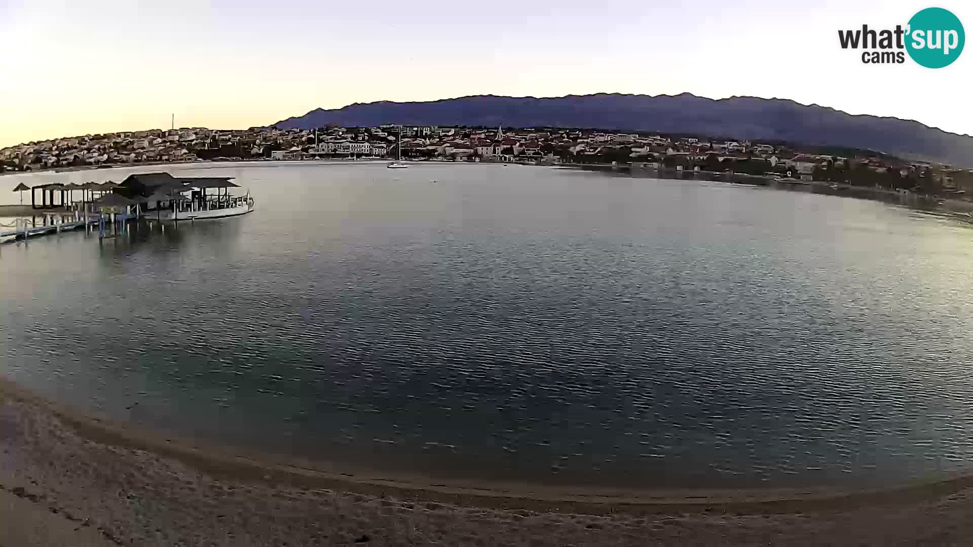 Webcam Novalja – Stadtstrand