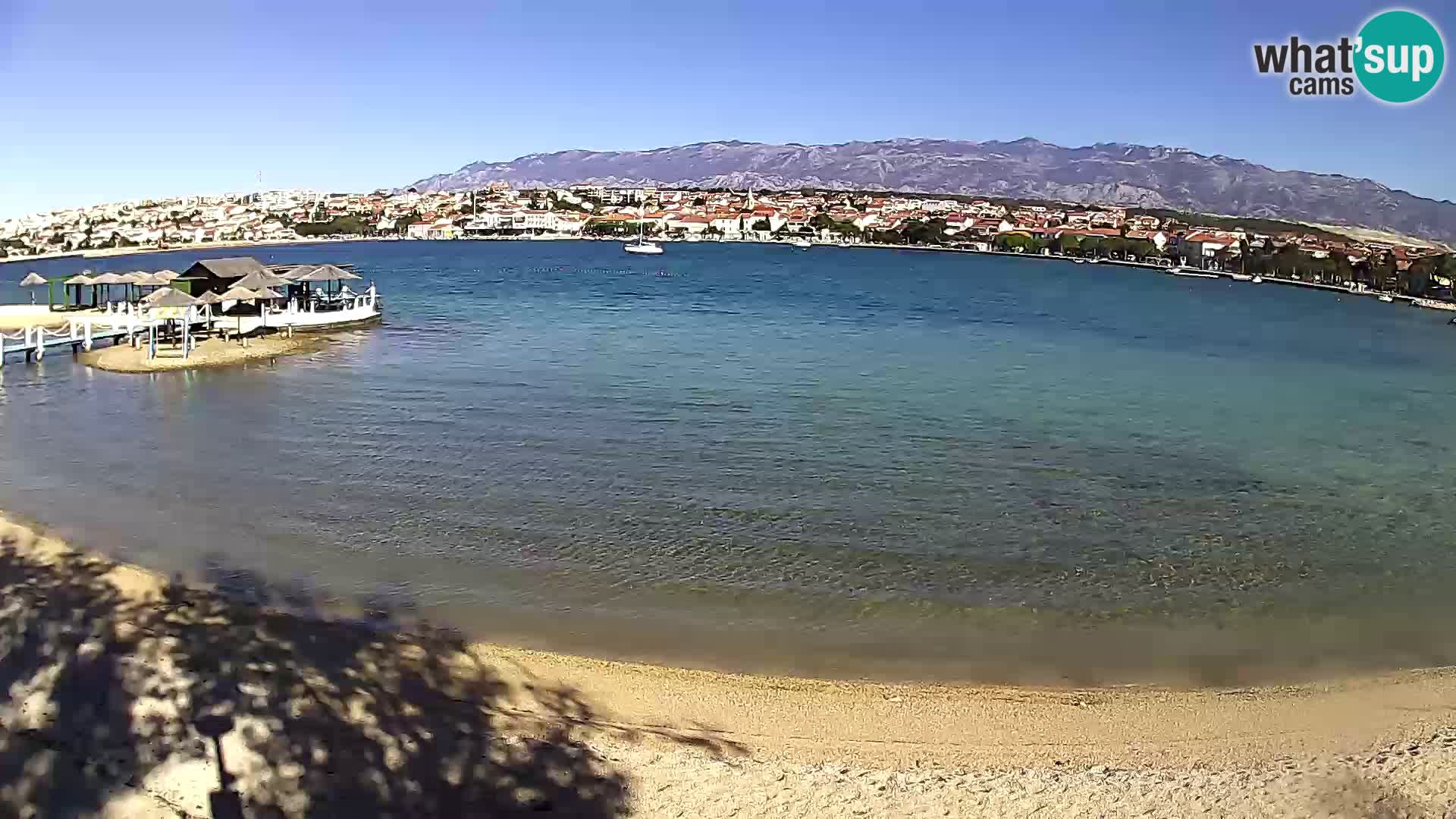 Webcam Novalja – Stadtstrand