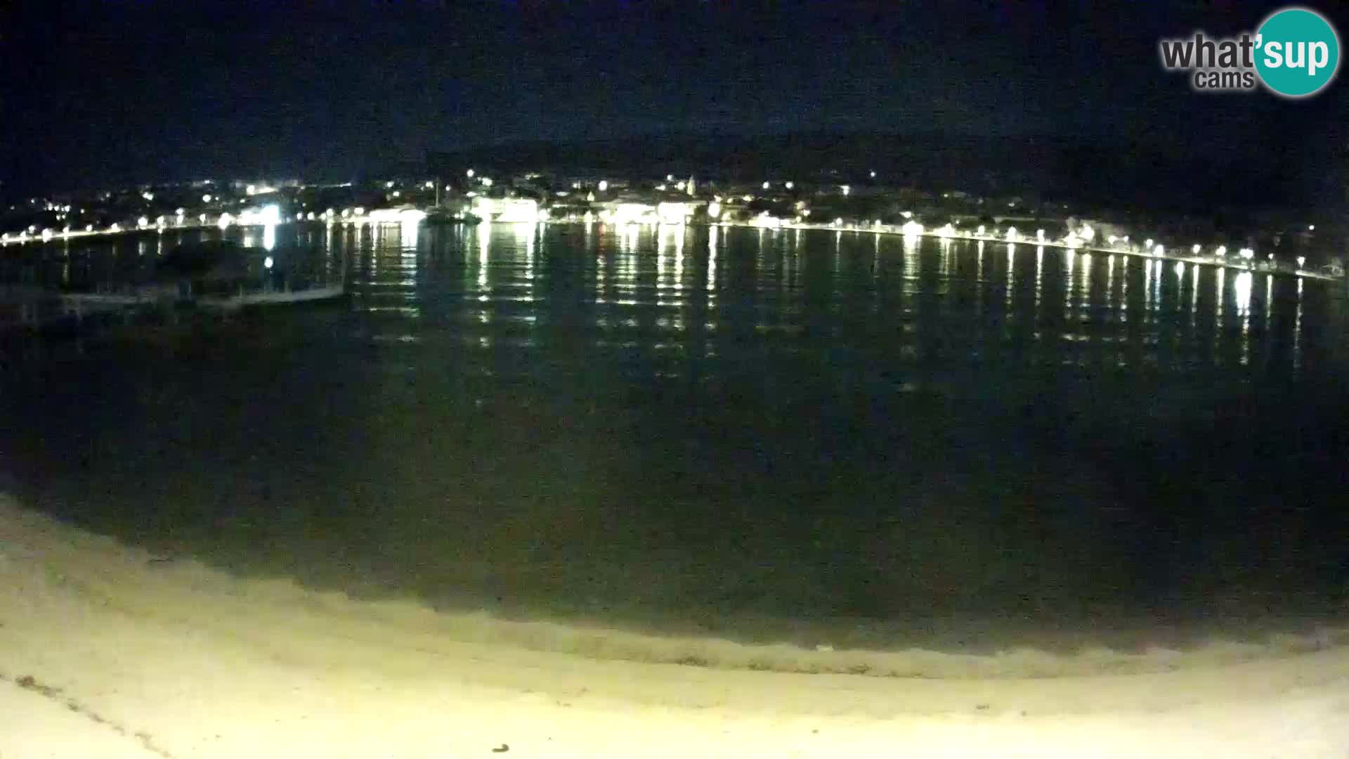 Novalja webcam – spiaggia cittadina