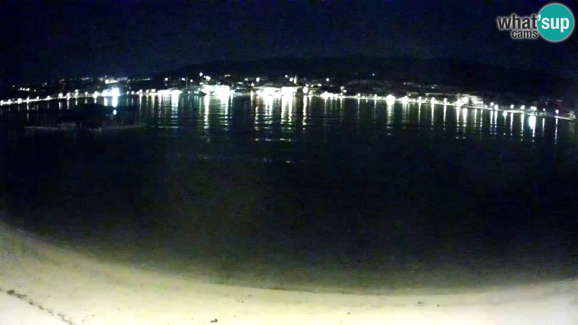 Novalja livecam – plage de la ville