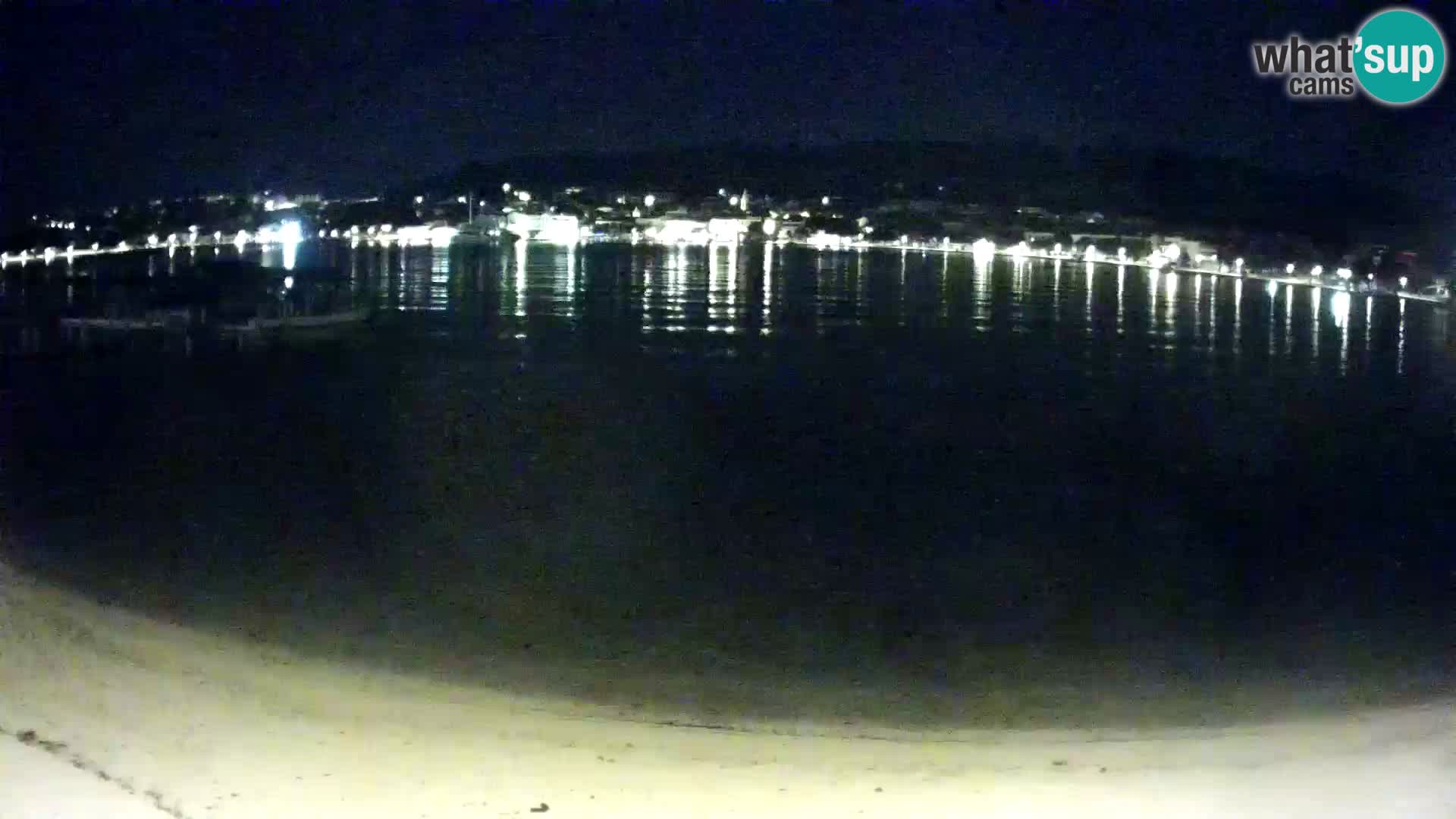 Novalja livecam – plage de la ville