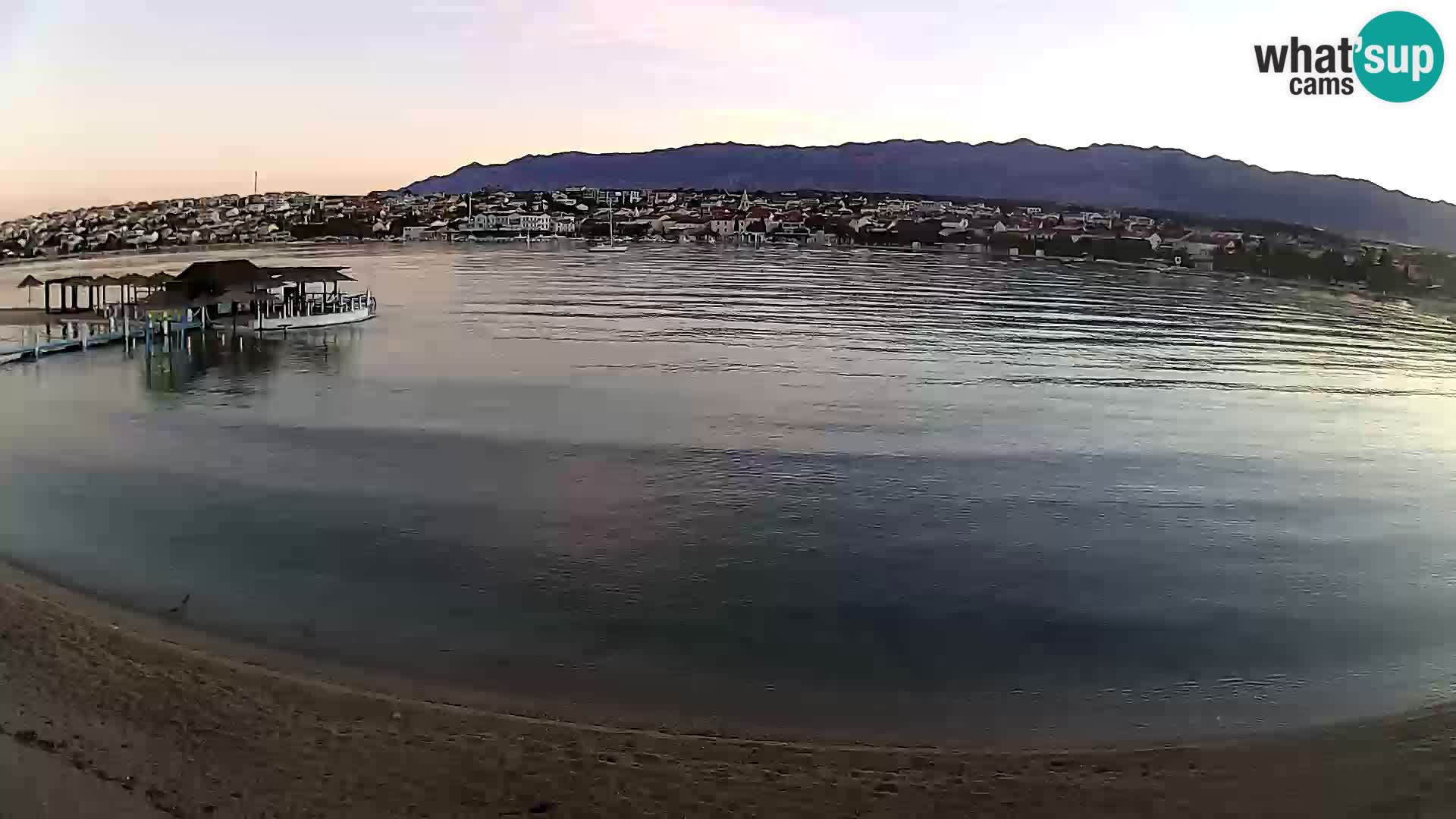 Webcam Novalja – Stadtstrand