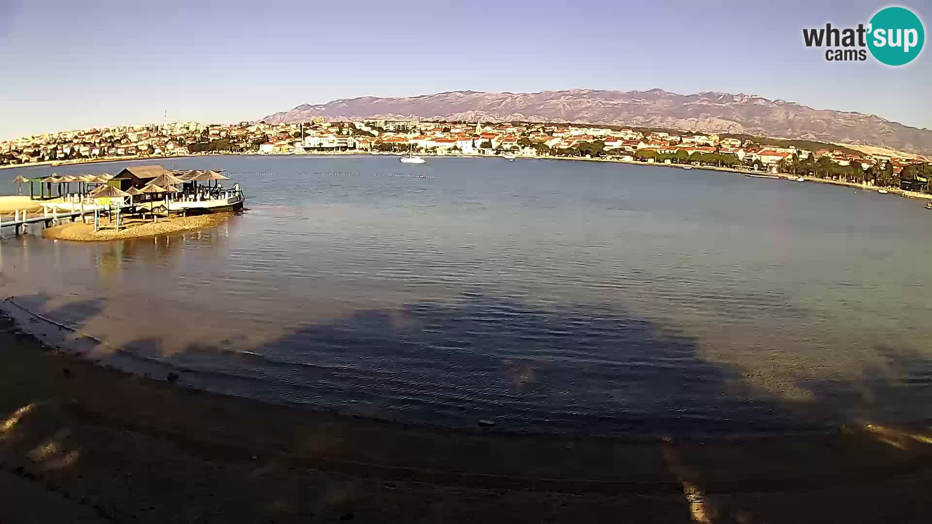 Webcam Novalja – Stadtstrand