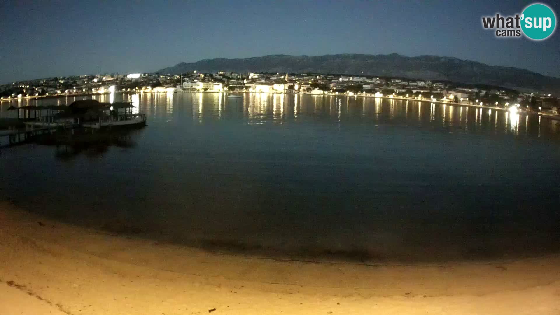 Novalja Kamera u živo – gradska plaža