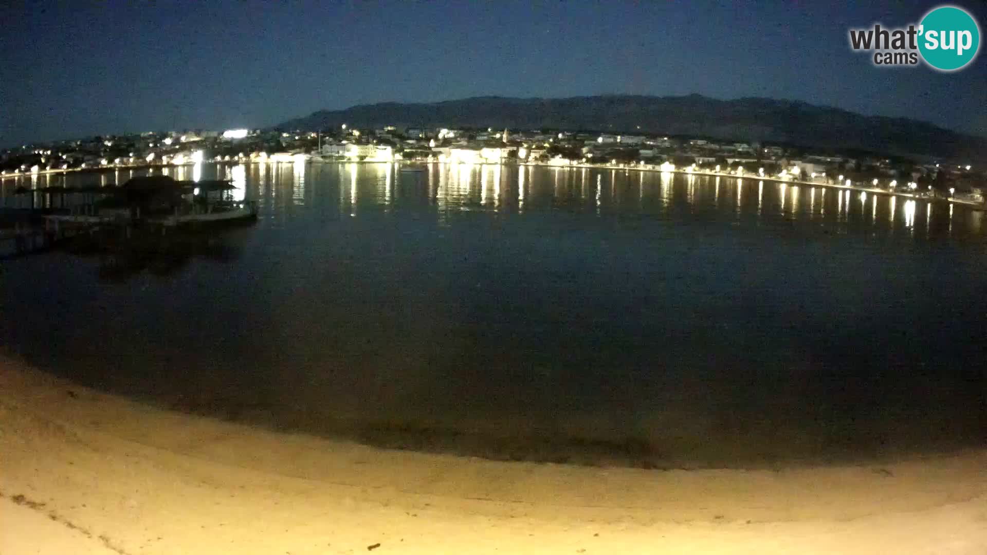 Novalja webcam – spiaggia cittadina