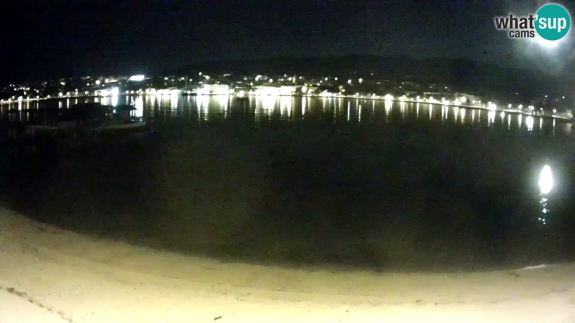 Novalja Kamera v živo – mestna plaža