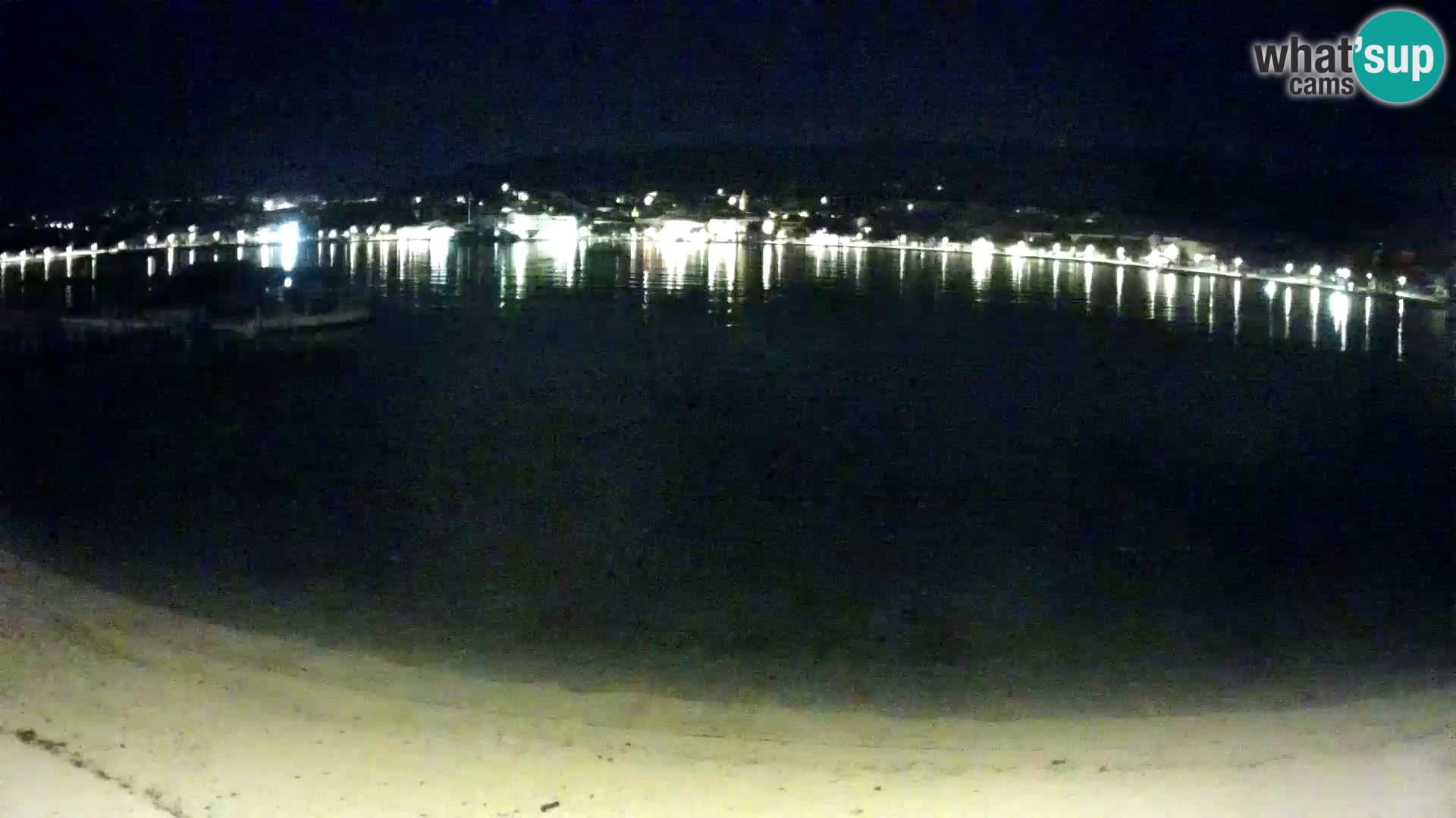 Novalja livecam – plage de la ville