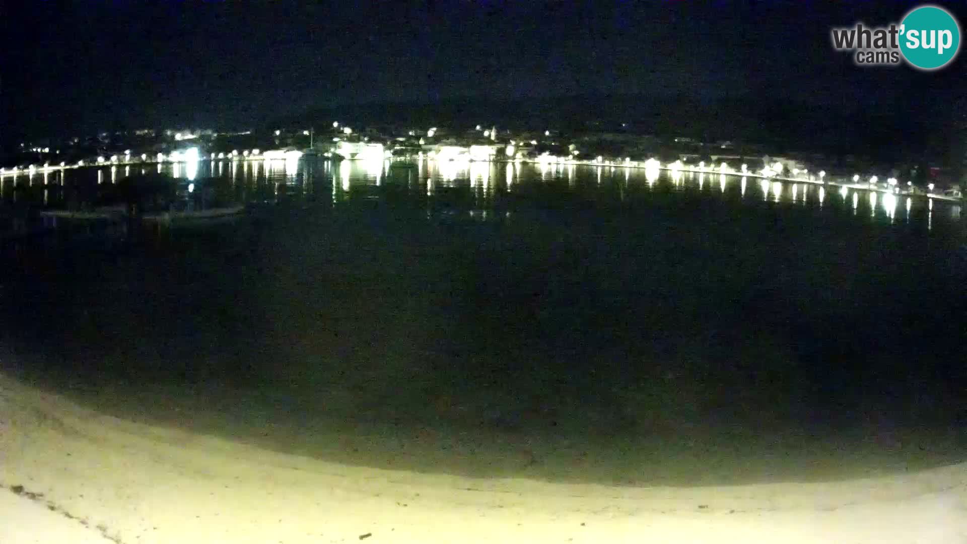 Novalja livecam – plage de la ville