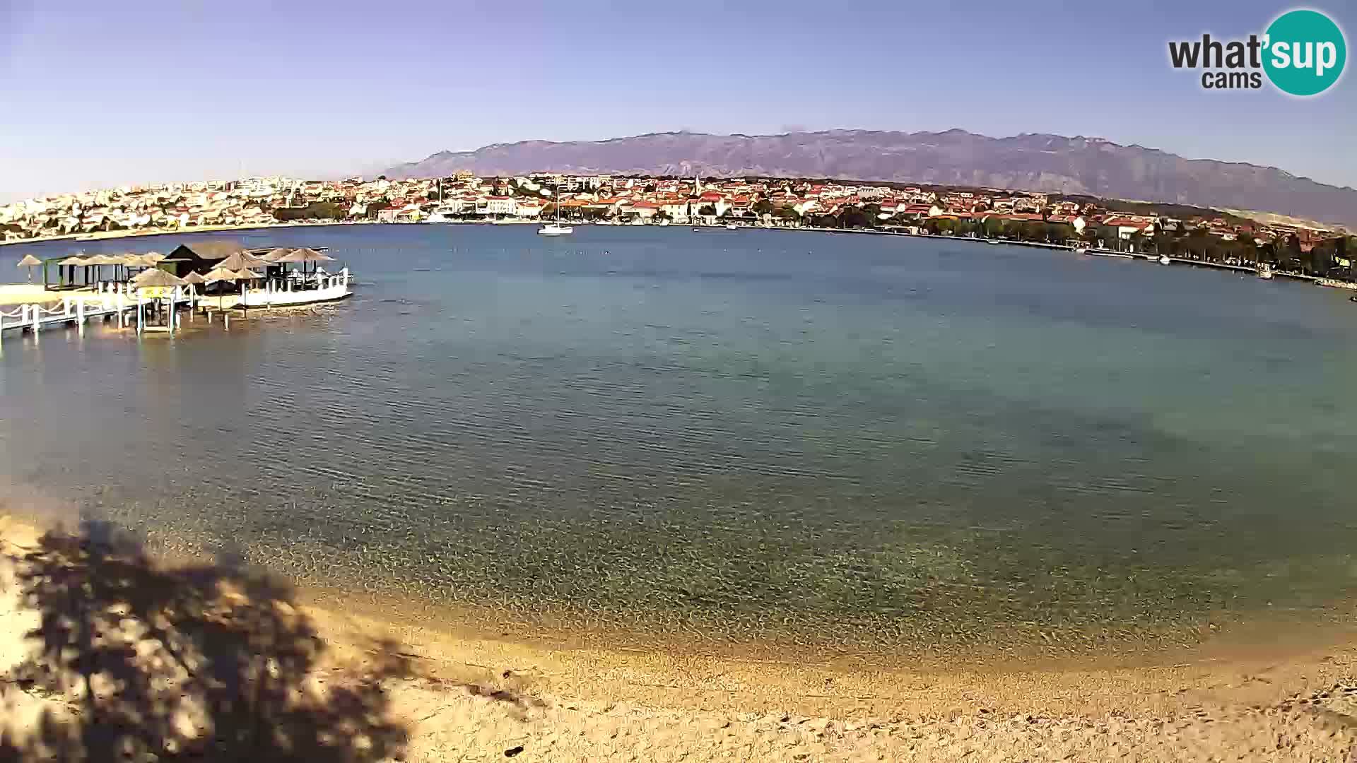 Webcam Novalja – Stadtstrand