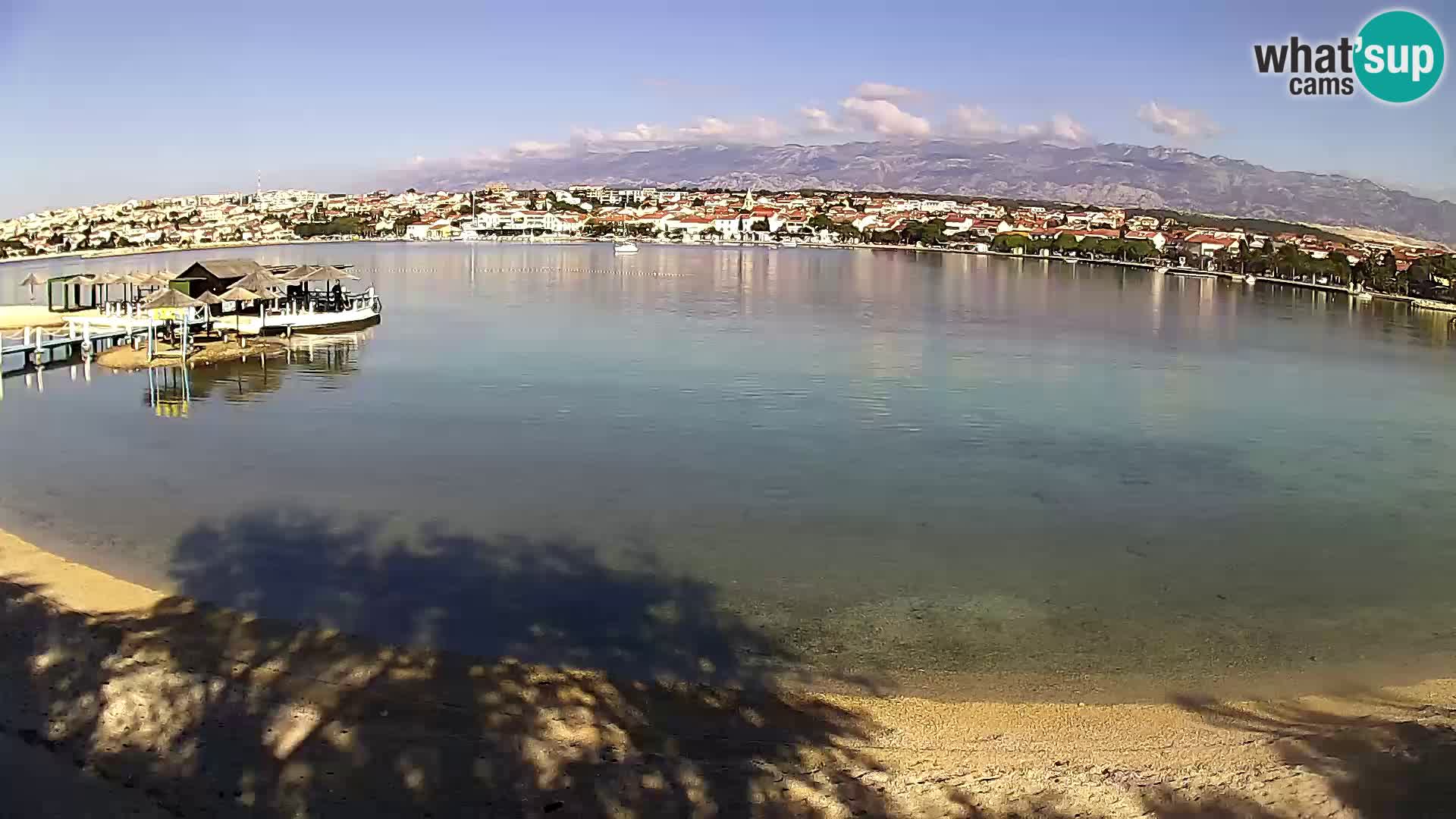 Novalja Kamera u živo – gradska plaža