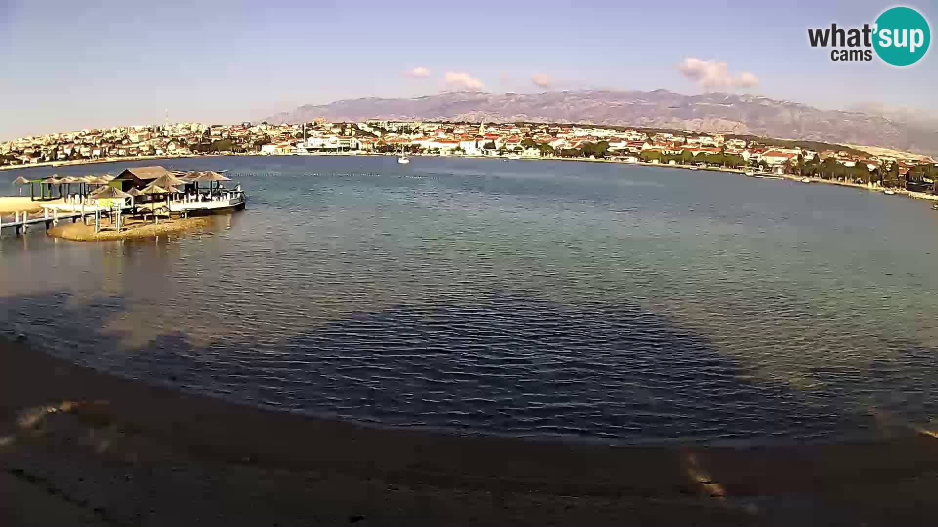 Novalja Kamera u živo – gradska plaža