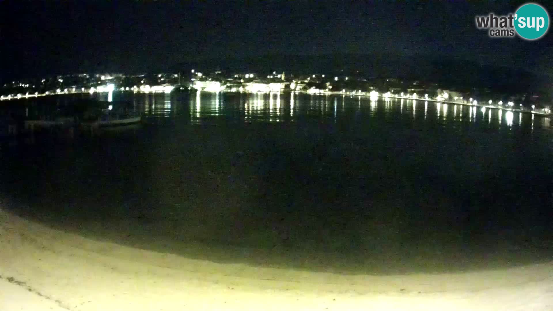 Novalja en vivo – playa de la ciudad