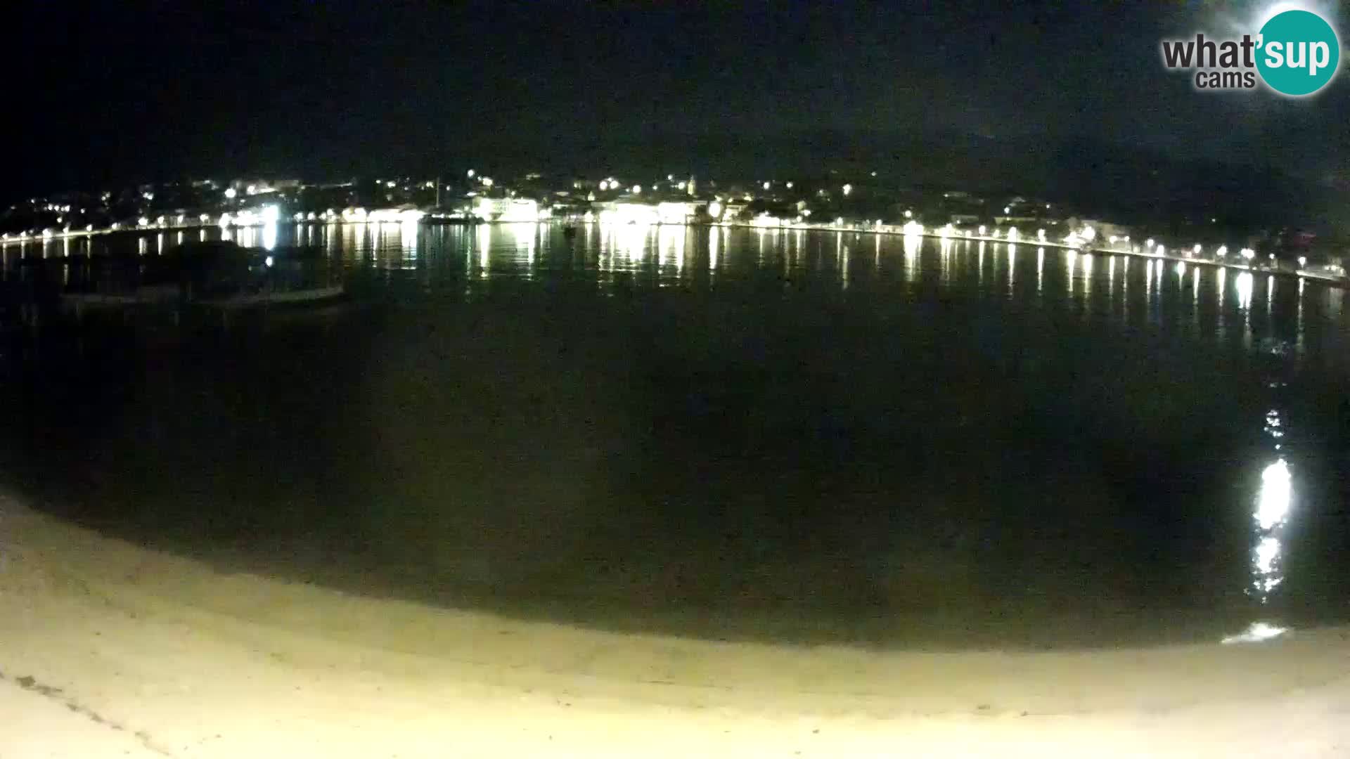 Novalja en vivo – playa de la ciudad