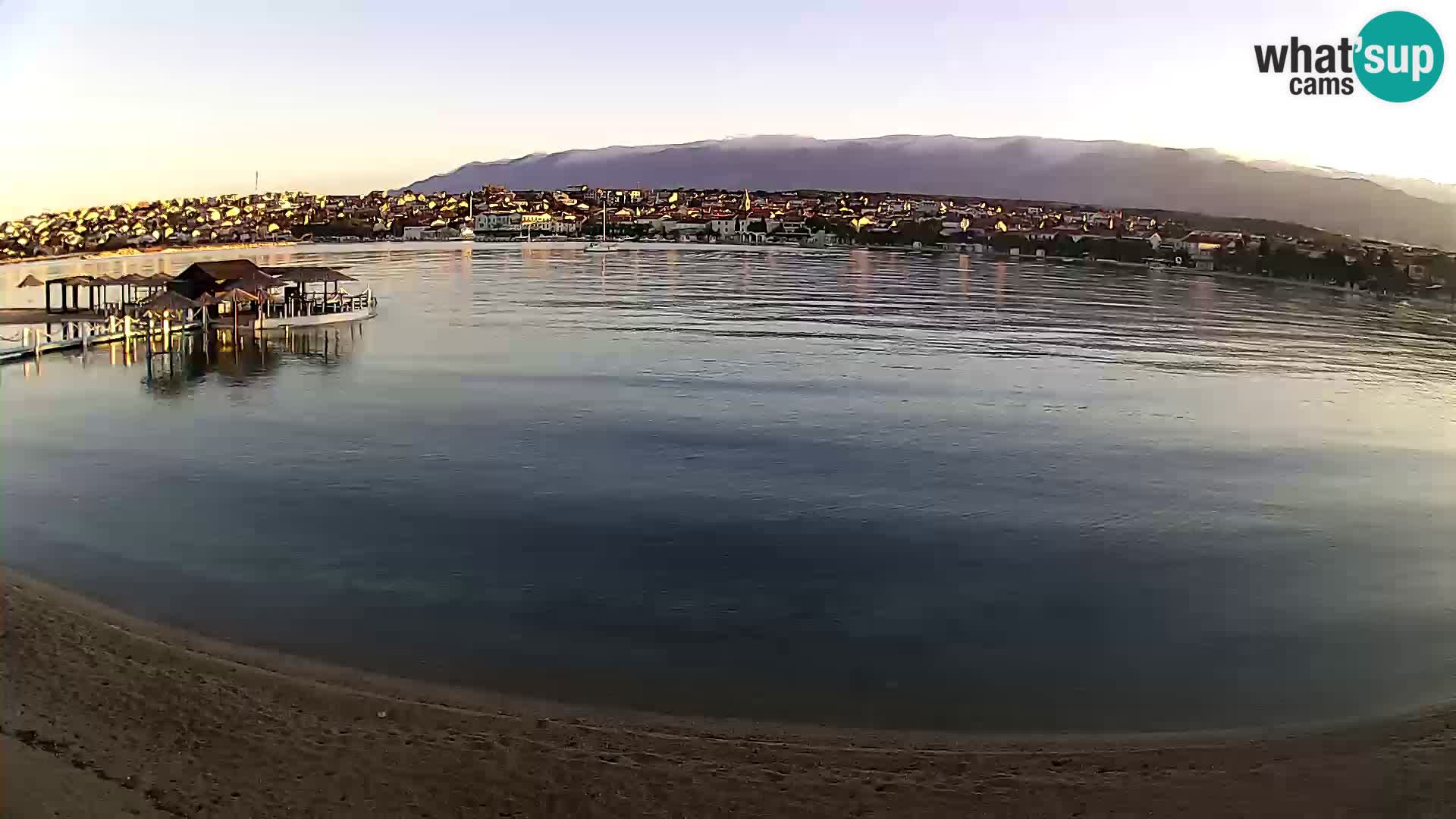 Webcam Novalja – Stadtstrand