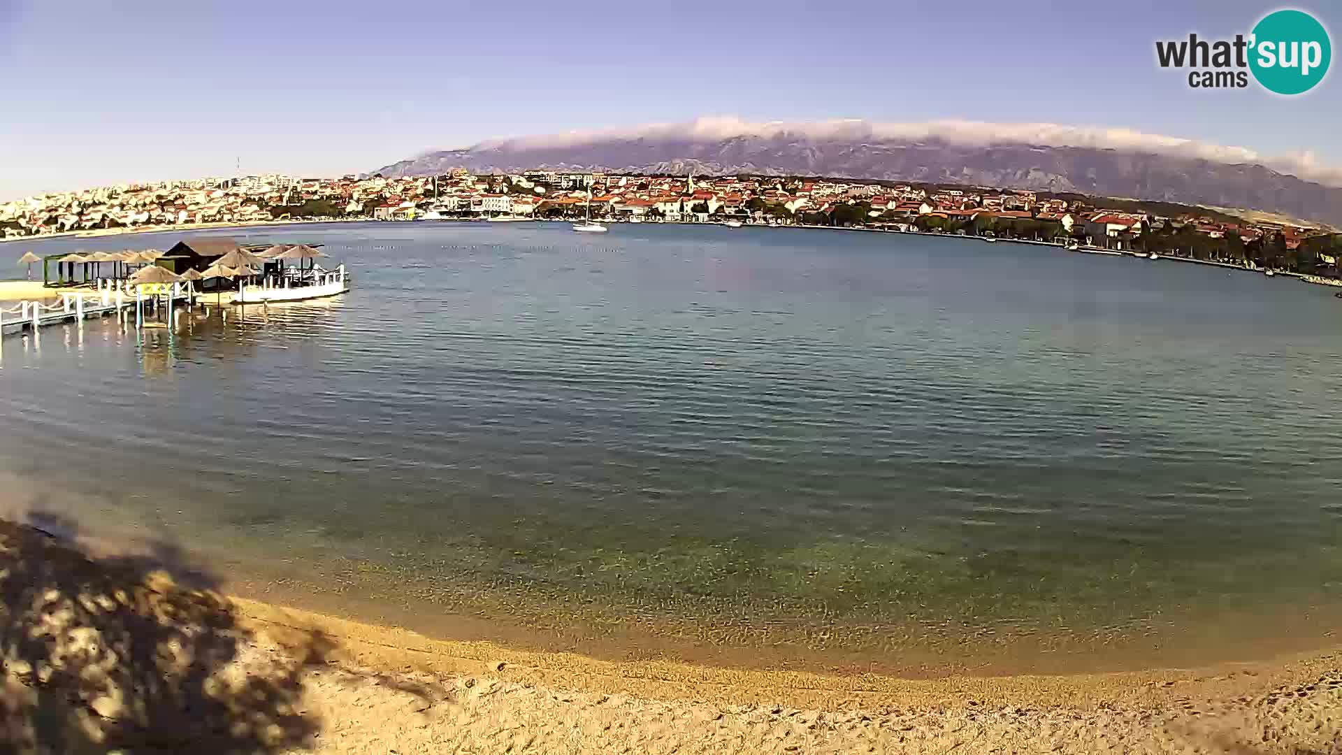 Webcam Novalja – Stadtstrand