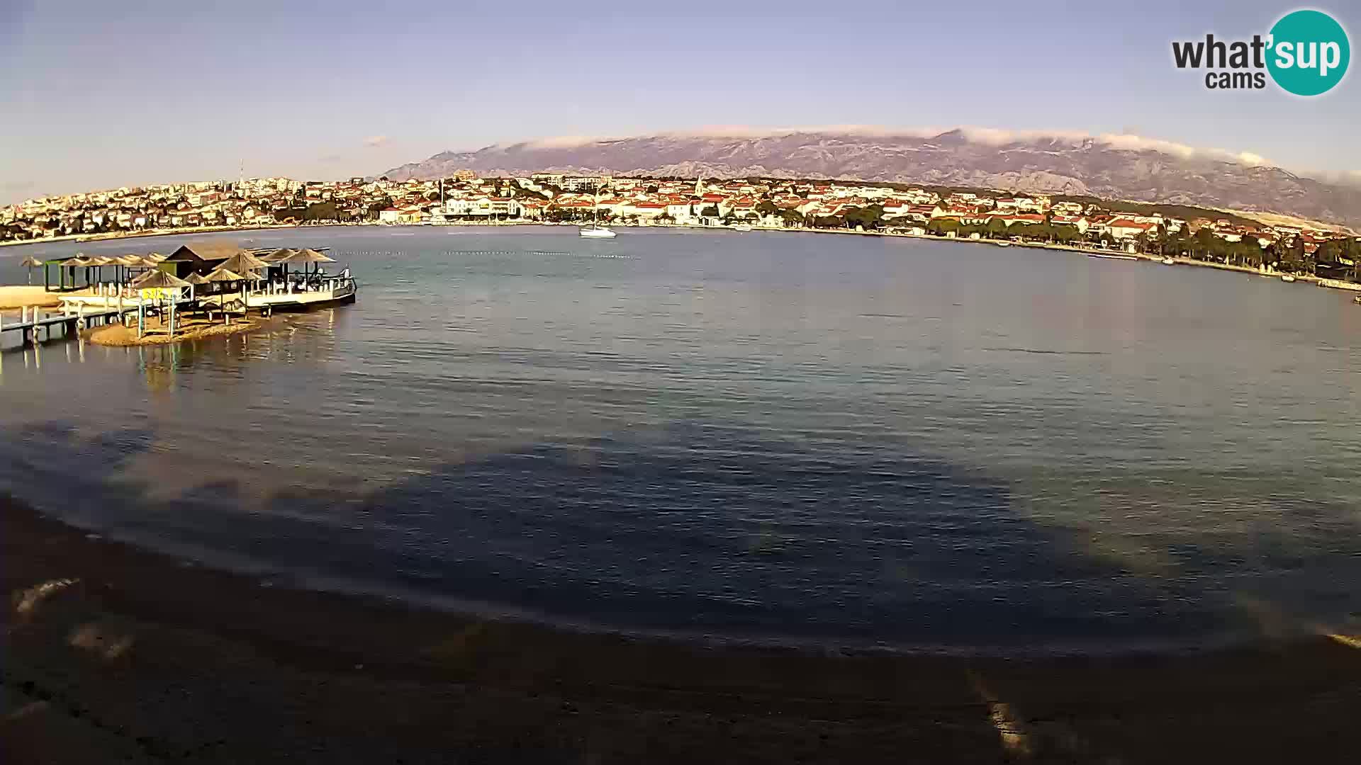 Novalja Kamera u živo – gradska plaža