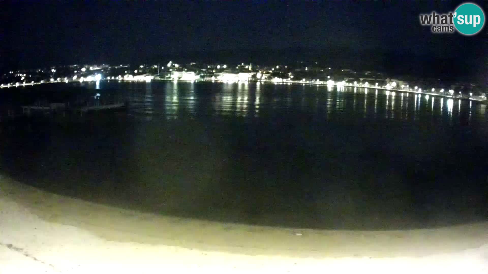 Novalja webcam – spiaggia cittadina