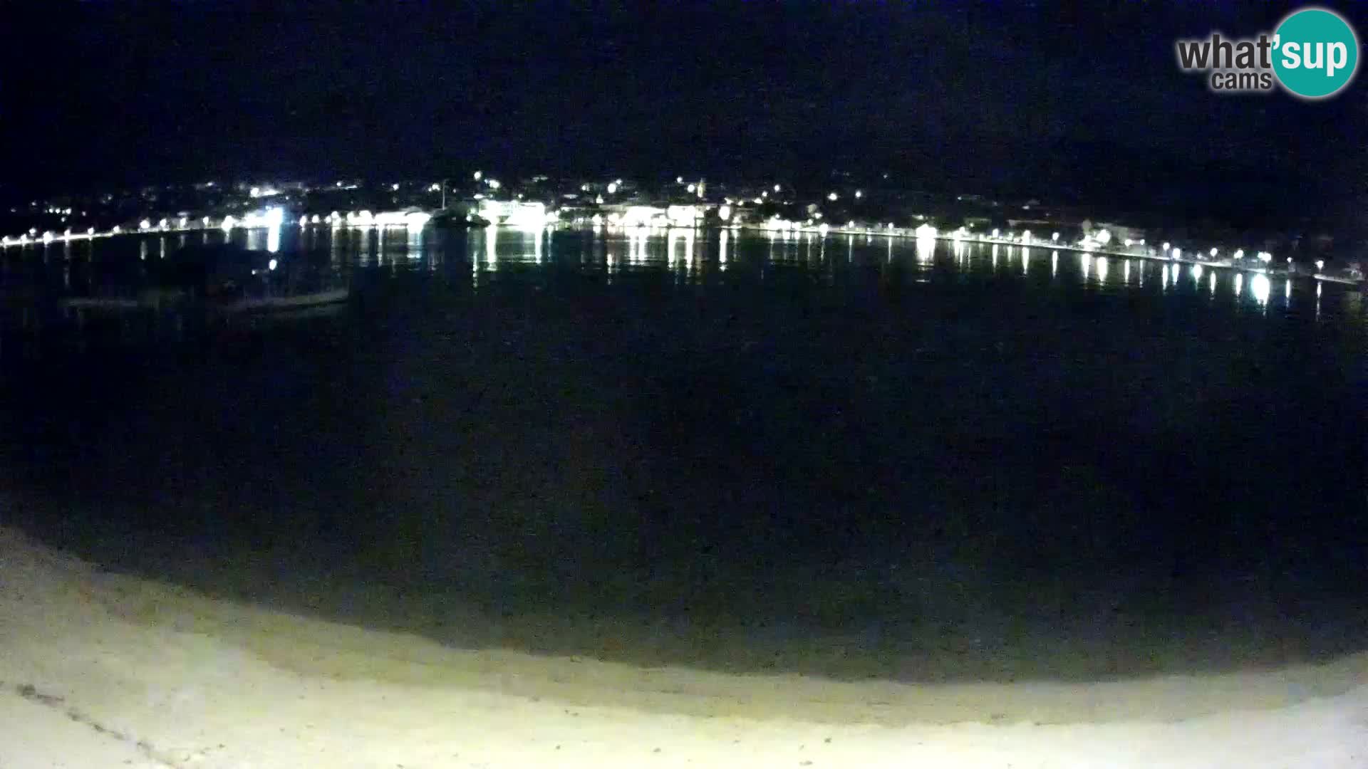 Novalja livecam – plage de la ville