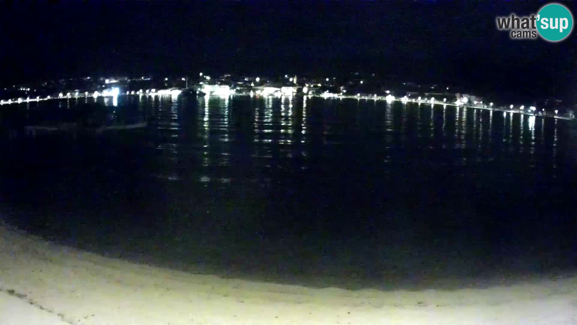 Novalja livecam – plage de la ville