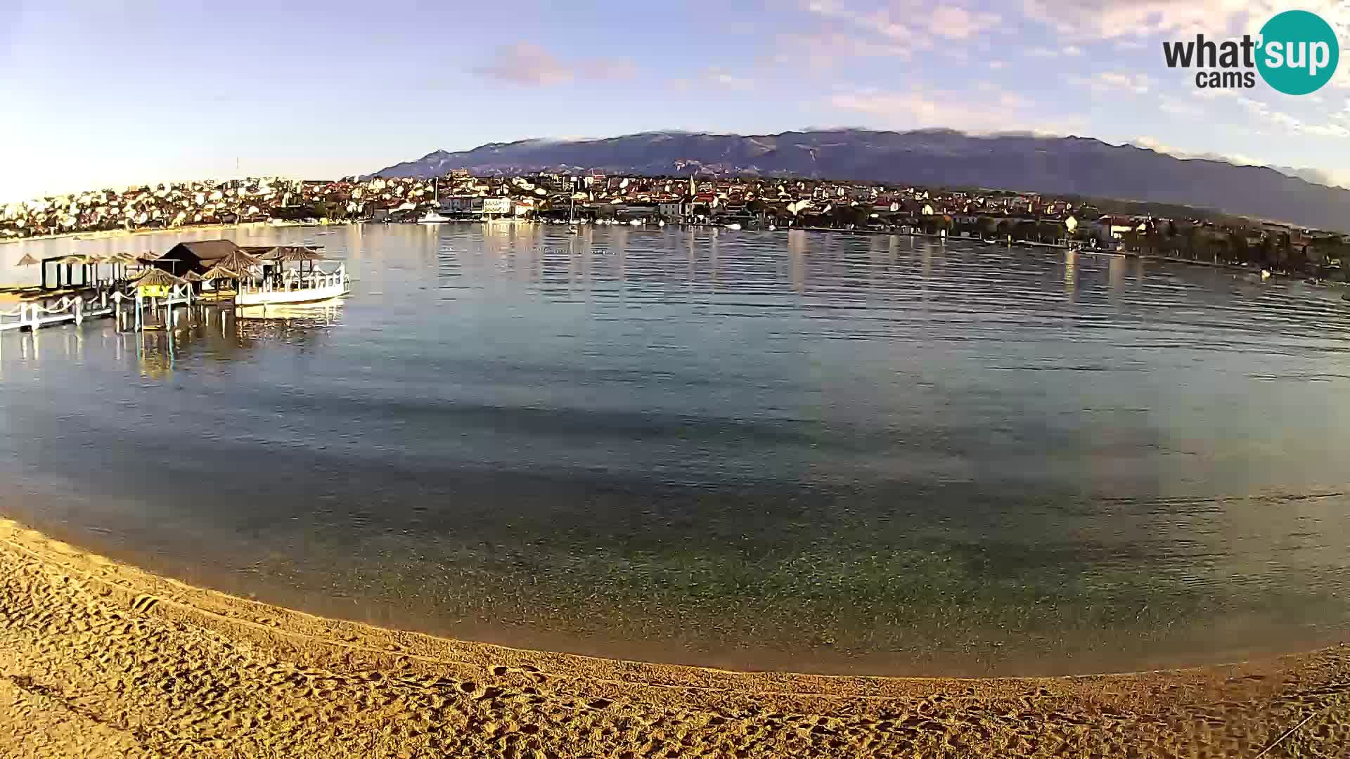 Novalja Kamera u živo – gradska plaža