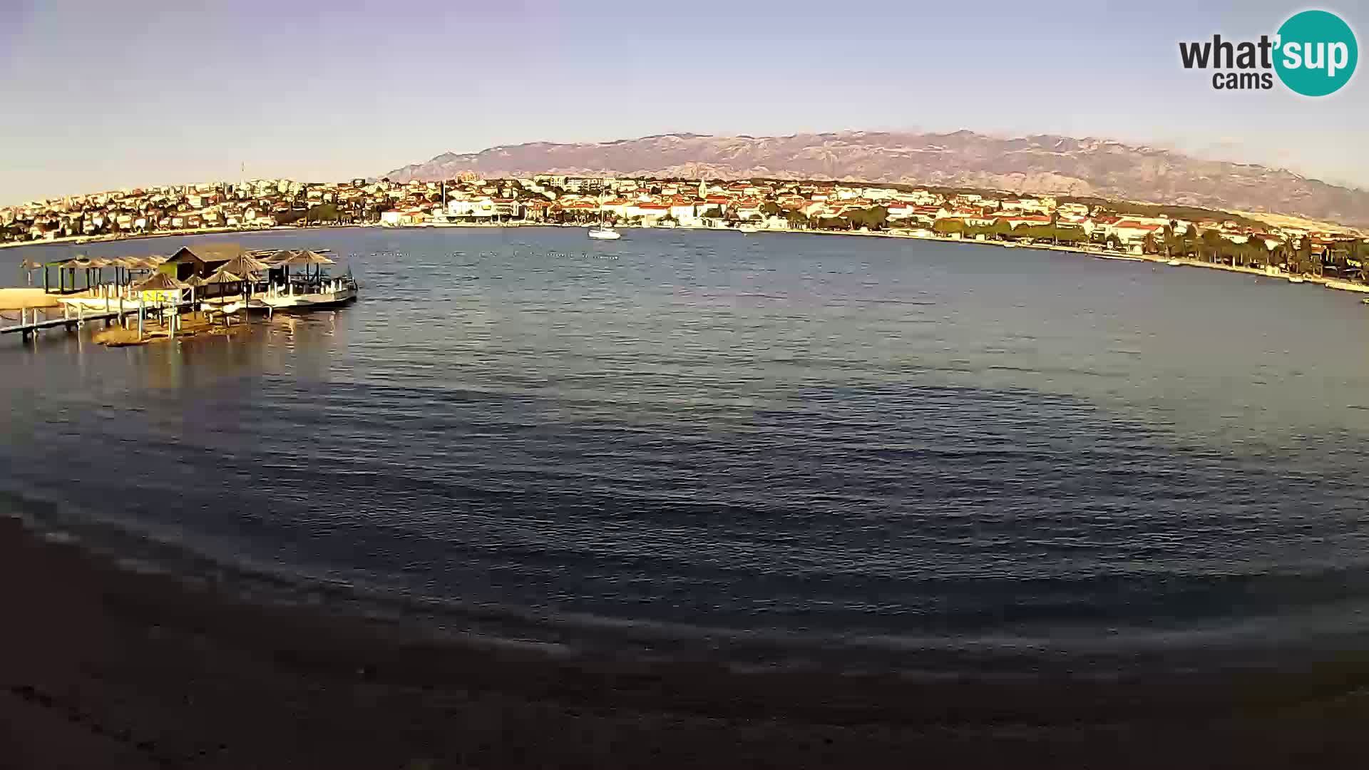 Novalja Kamera u živo – gradska plaža