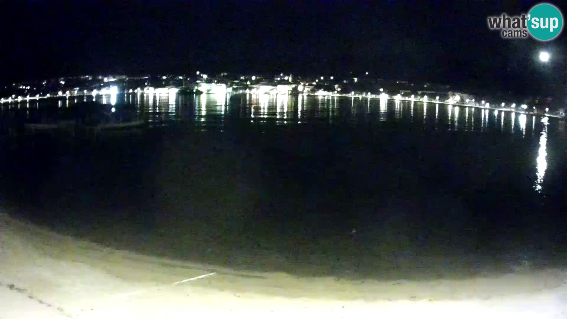 Novalja webcam – spiaggia cittadina