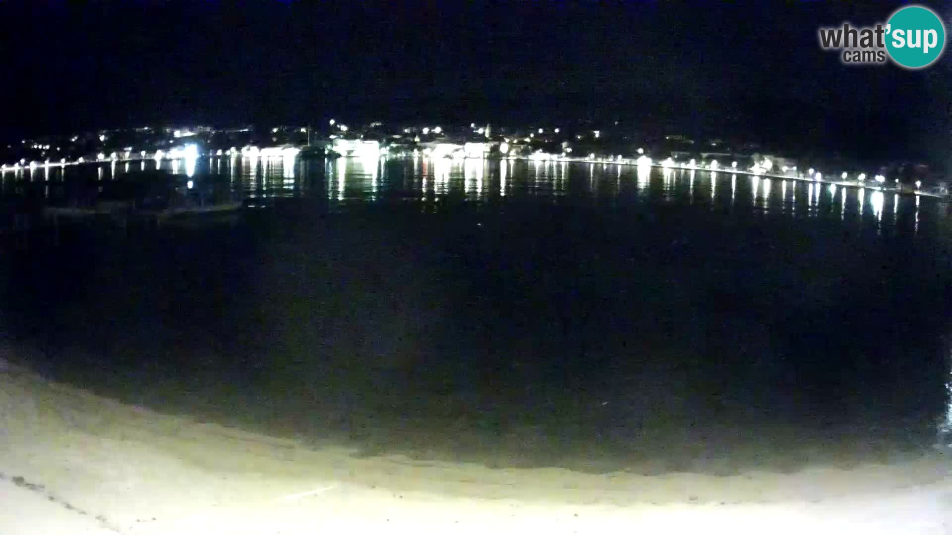 Novalja livecam – plage de la ville