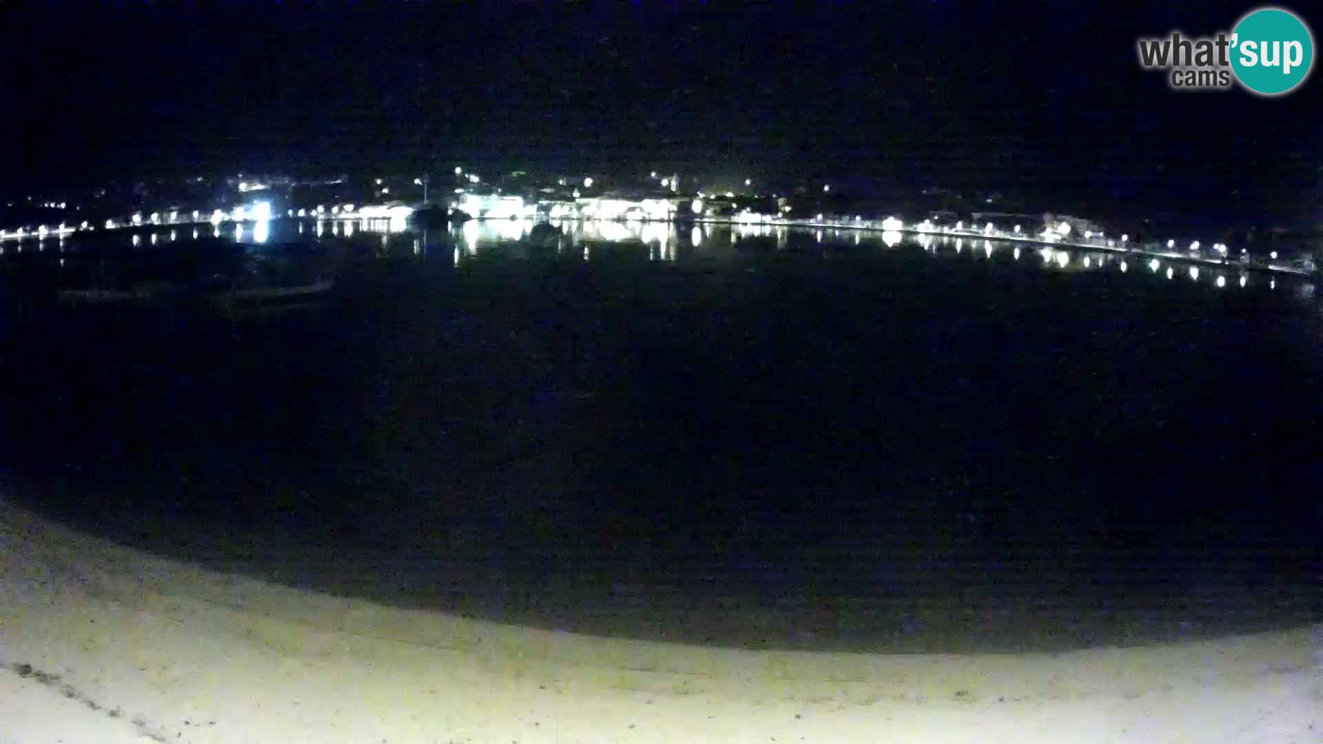 Novalja Kamera v živo – mestna plaža