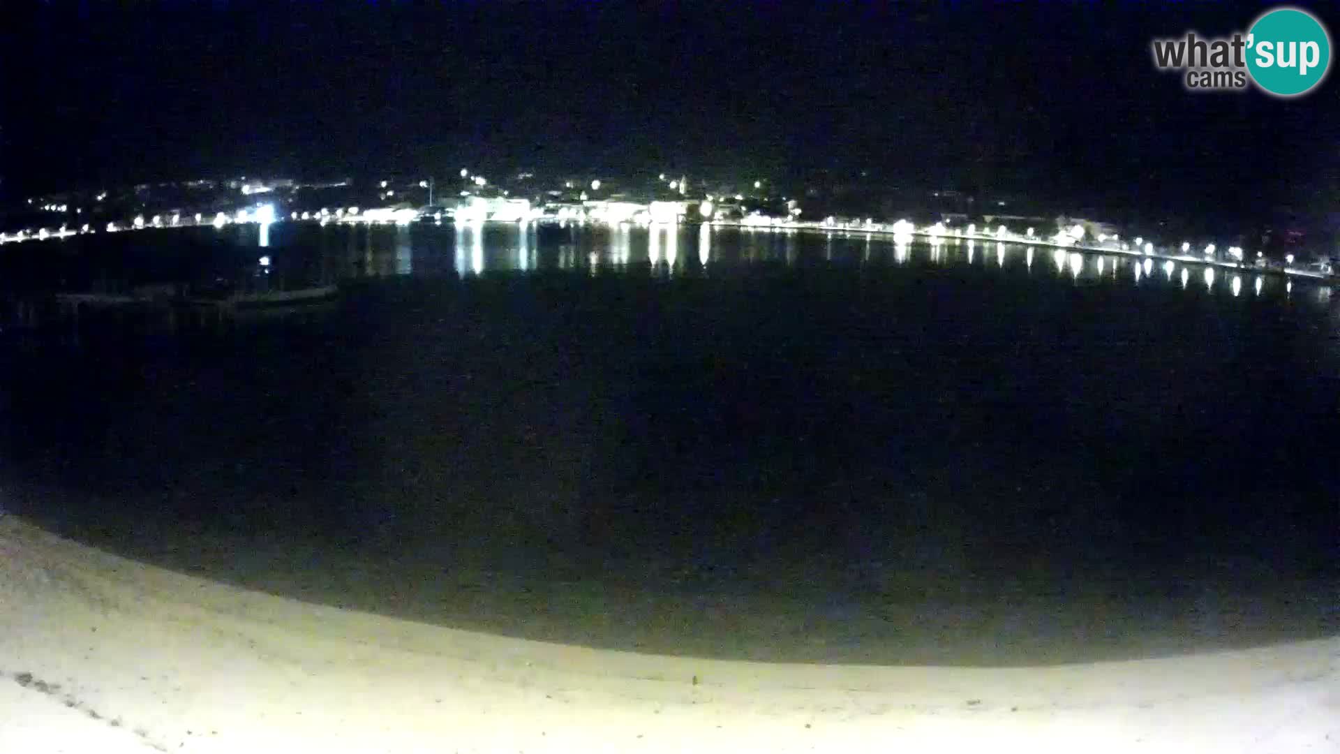 Live webcam Novalja – The Town beach