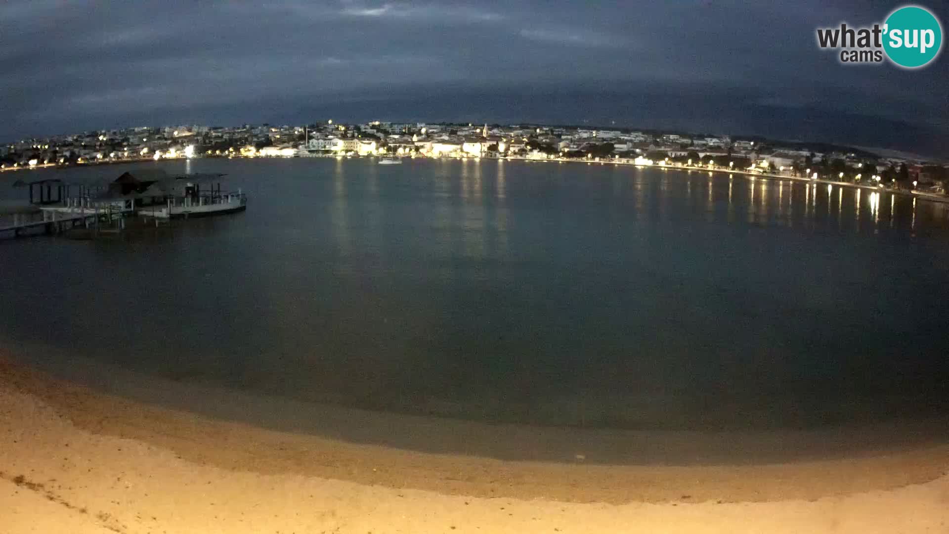 Webcam Novalja – Stadtstrand