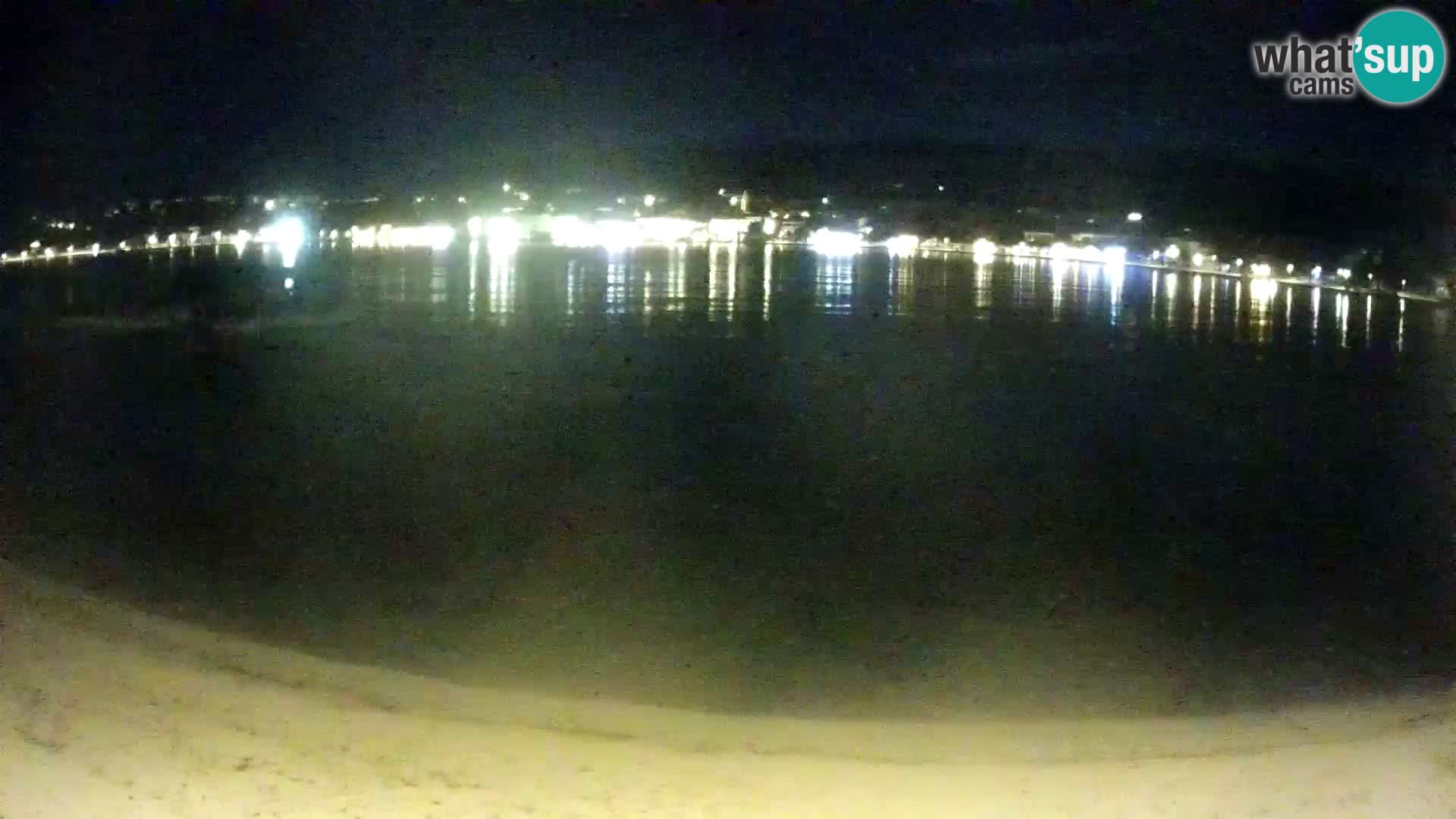 Novalja livecam – plage de la ville