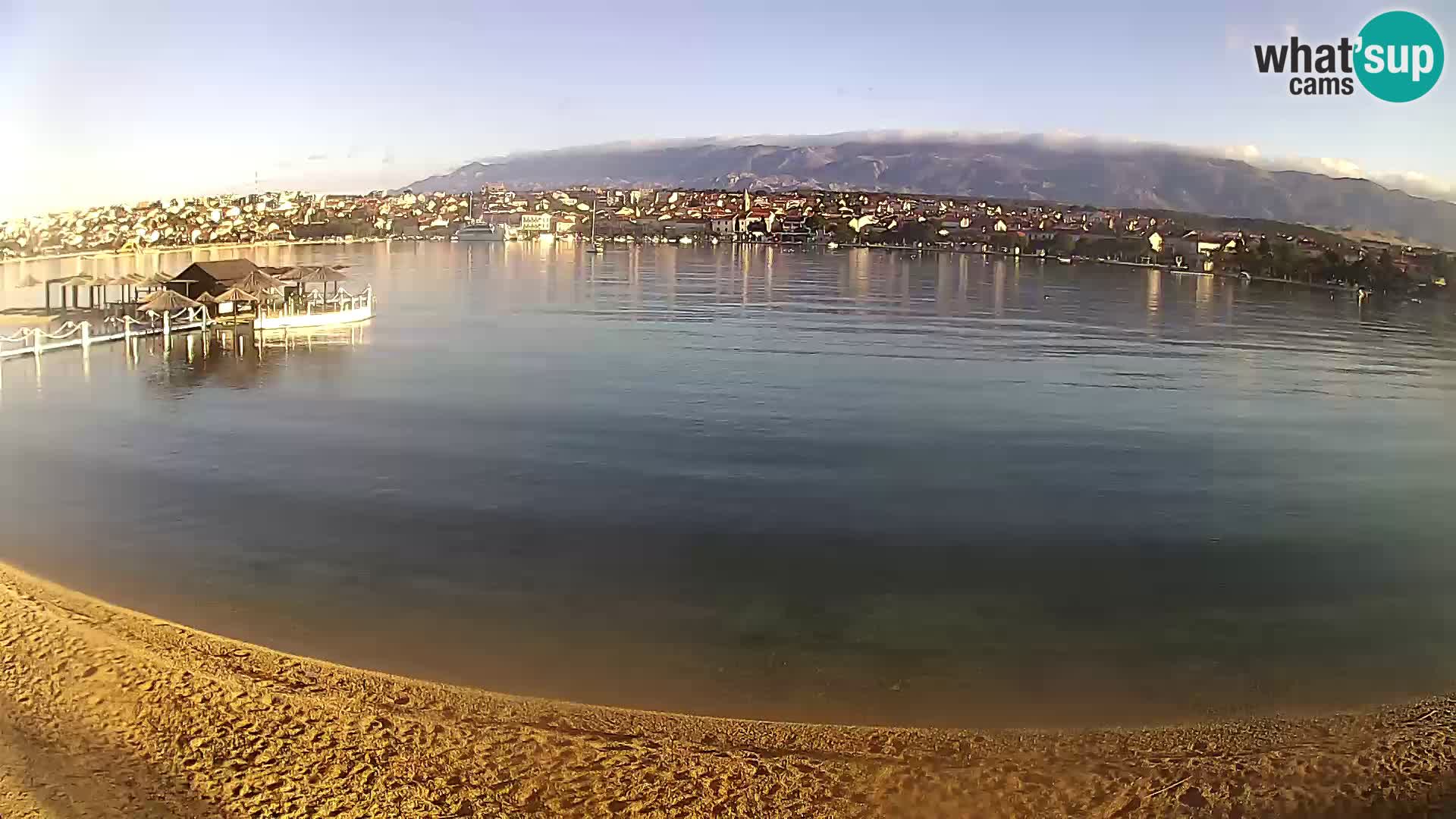 Novalja Kamera u živo – gradska plaža