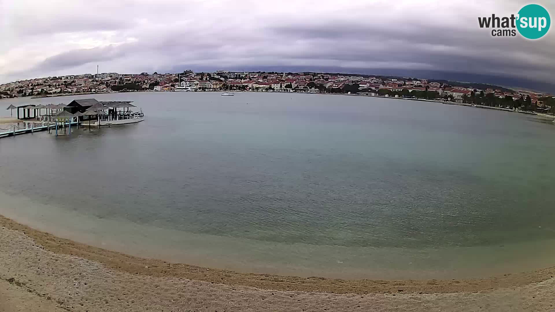 Novalja Kamera u živo – gradska plaža