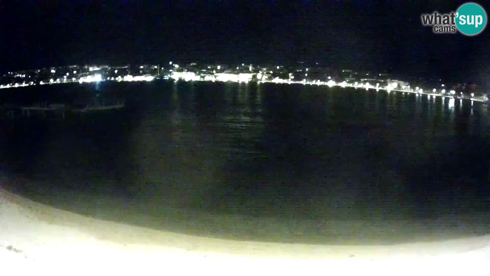 Novalja Kamera v živo – mestna plaža