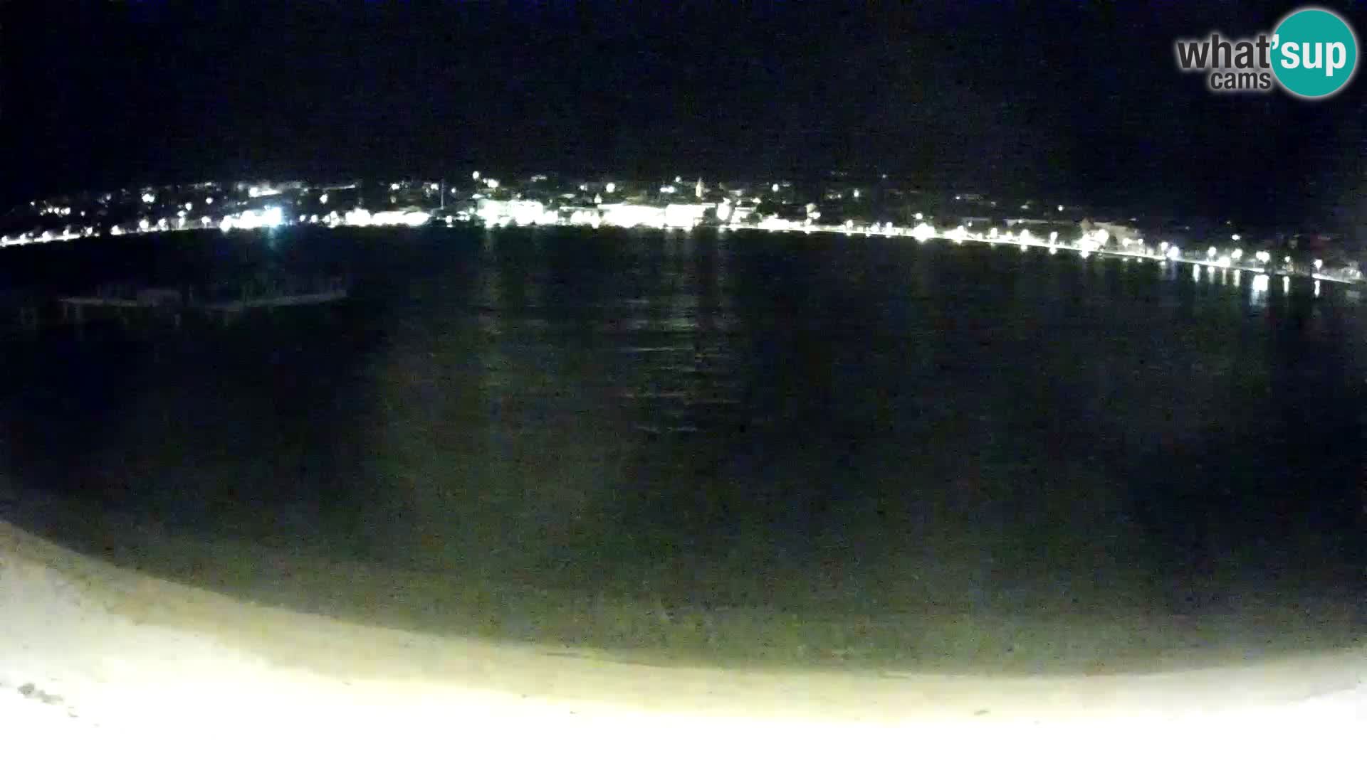 Novalja Kamera v živo – mestna plaža