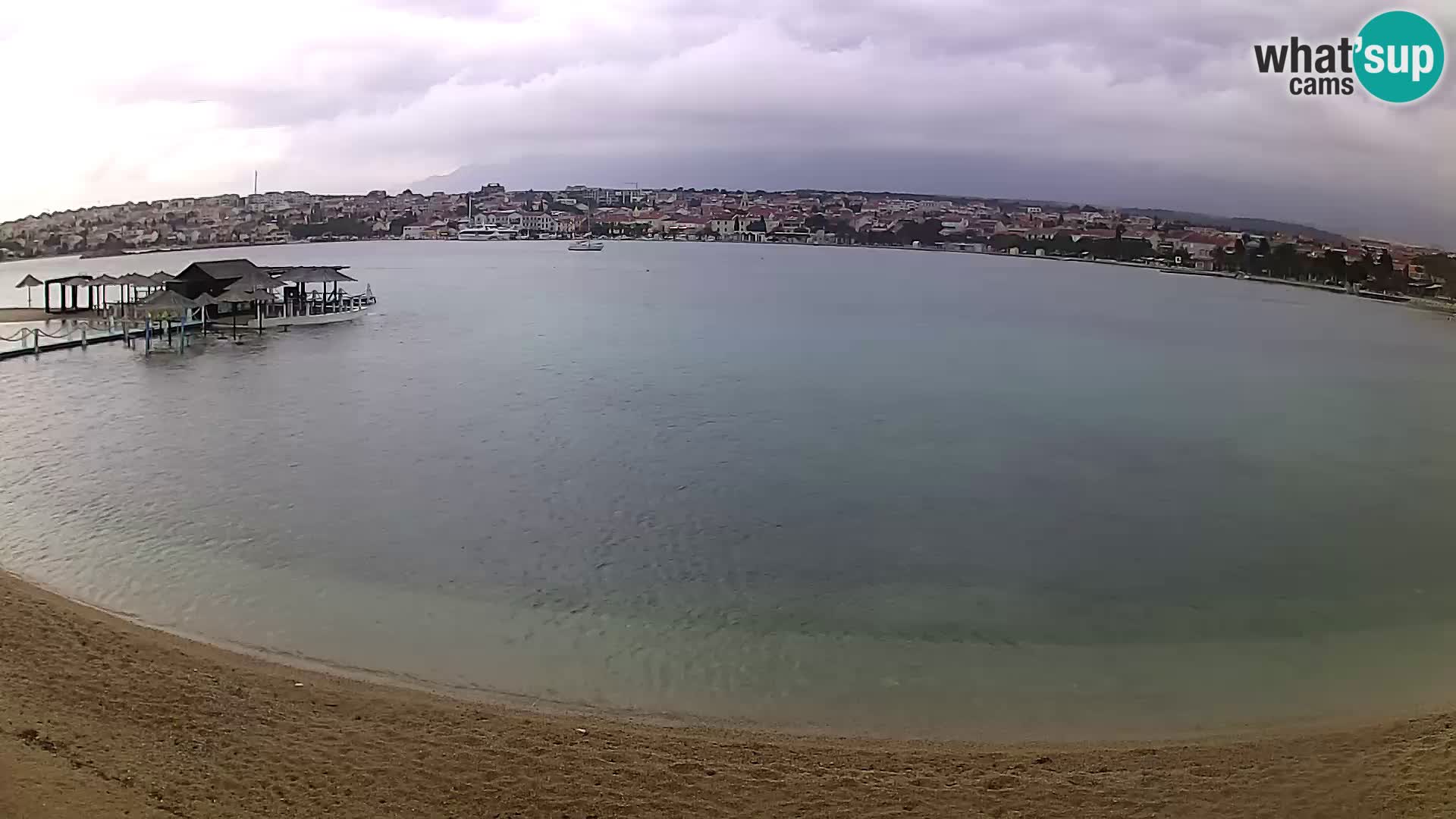 Novalja Kamera v živo – mestna plaža