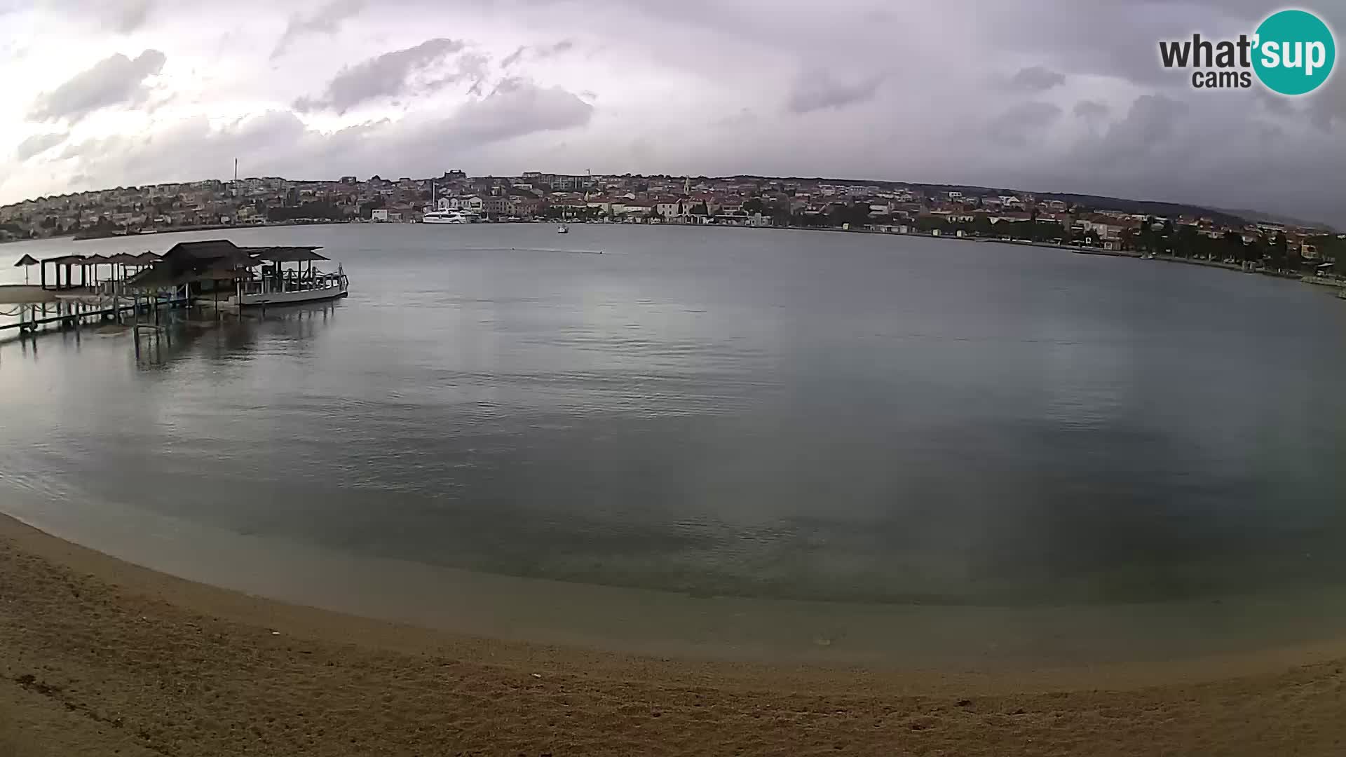 Novalja webcam – spiaggia cittadina