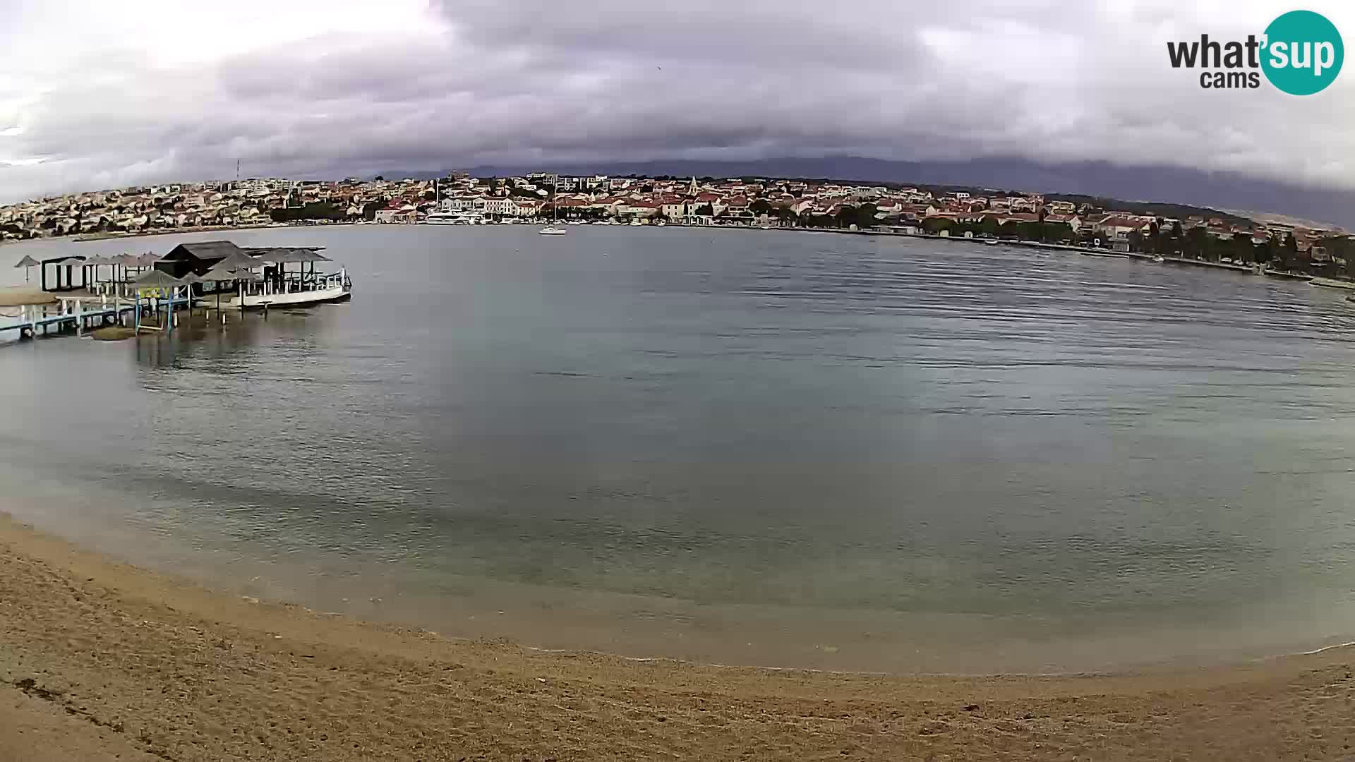 Novalja Kamera u živo – gradska plaža